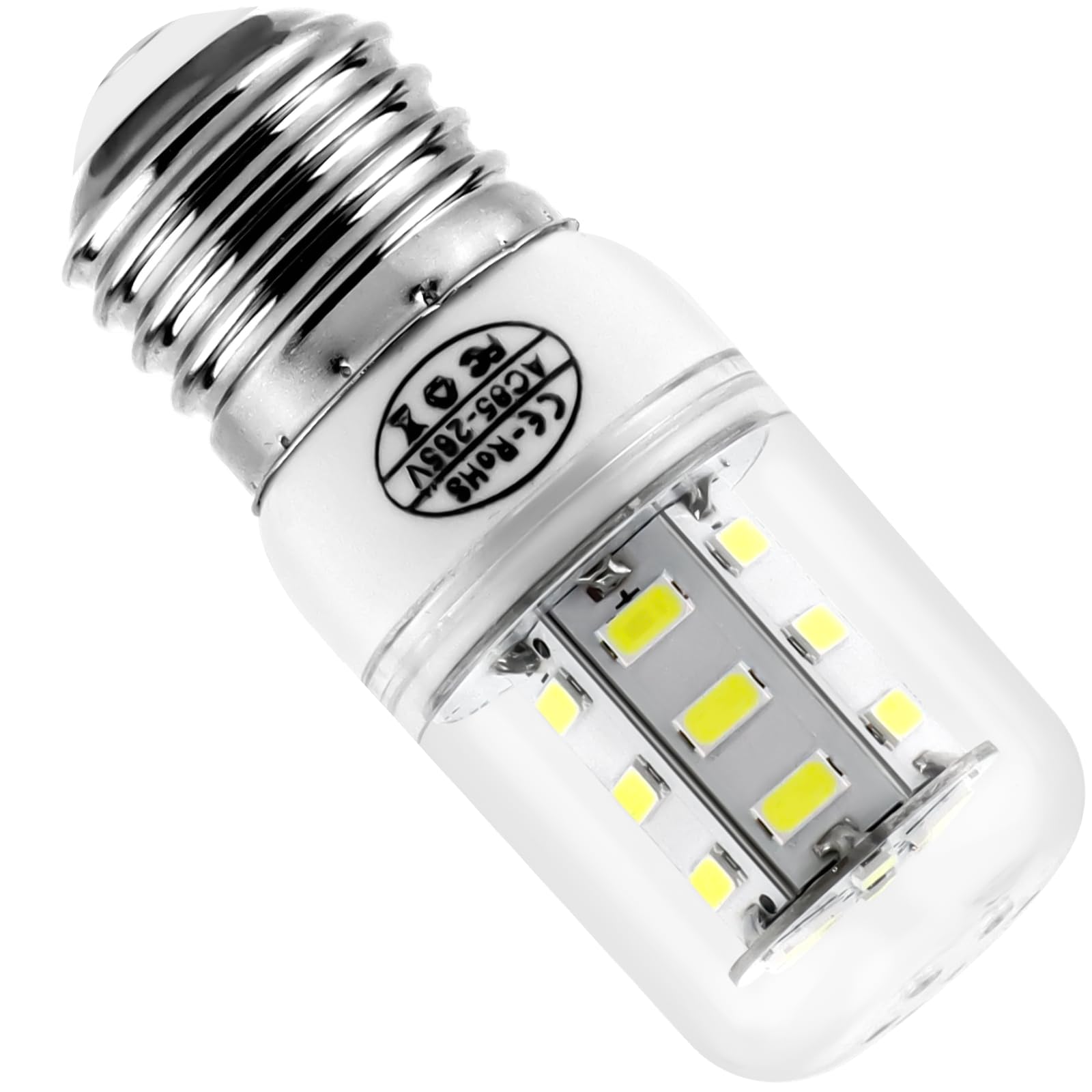 Miflus Led Refrigerator Light Bulb 5304511738 Kei D34L Refrigerator Bulb, Led Bulb(3.5W 85V-265V E26/27 White Light) Appliance L