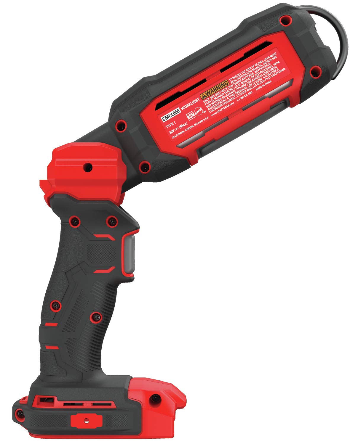 Craftsman V20 Led Work Light, Cordless Handheld, 350/700 Lumens, Bare Tool Only (Cmcl050B)