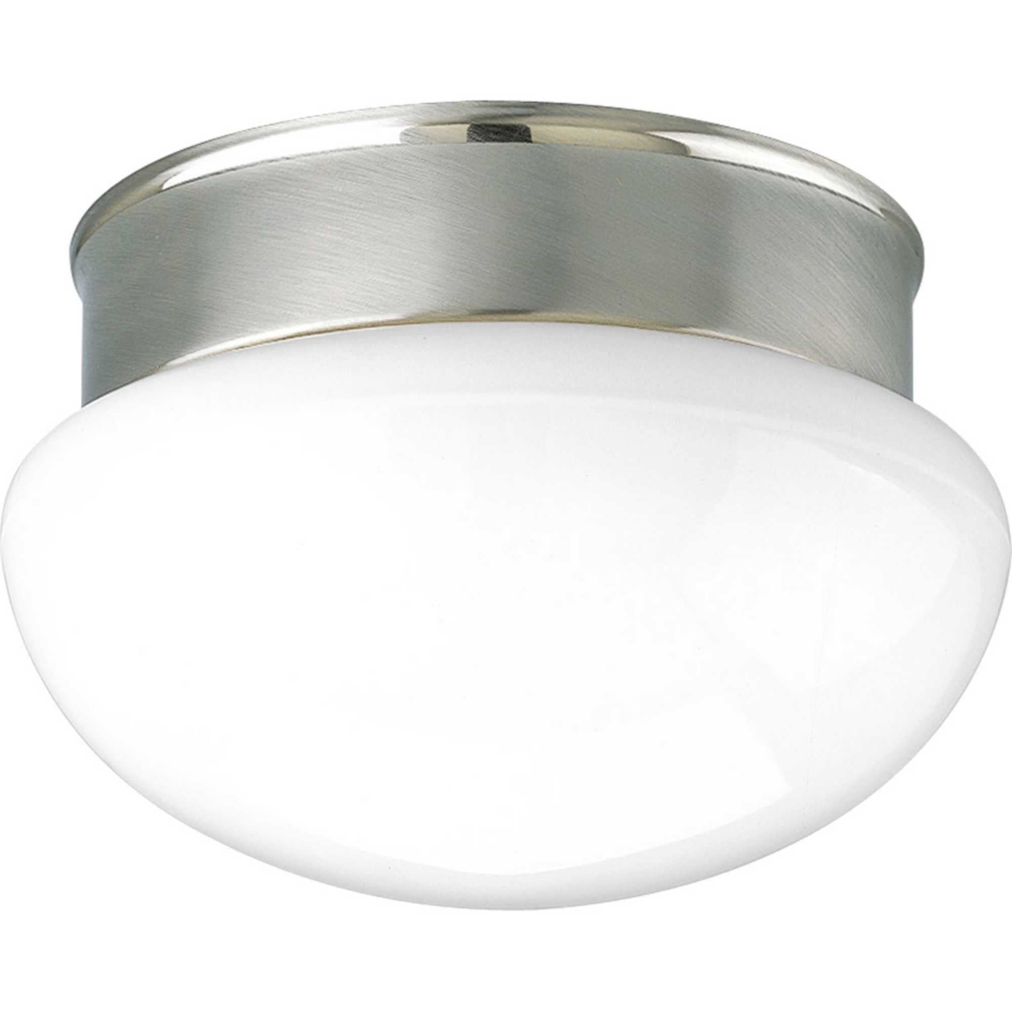 Progress Lighting P3410-09 Fitter Close-To-Ceiling, 9-1/2-Inch Diameter X 5-1/4-Inch Height, Brushed Nickel