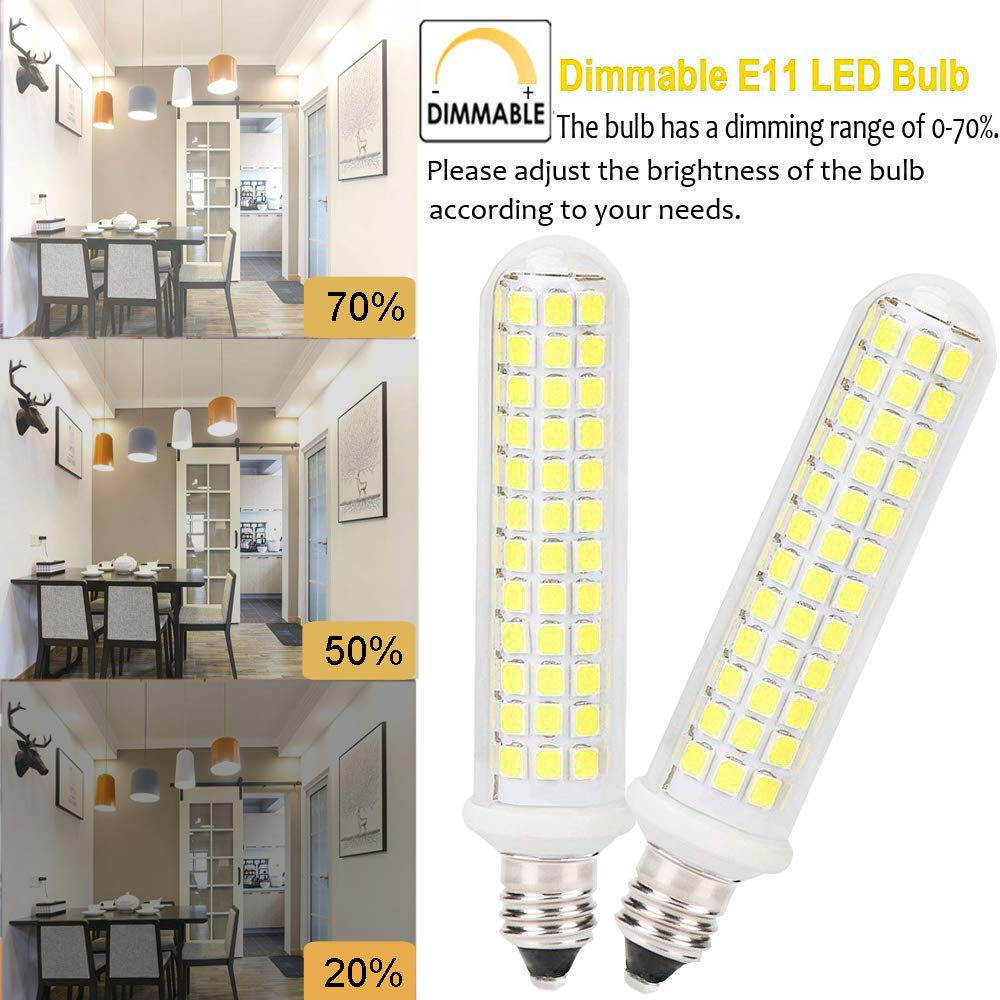 G Mgy Oled E11 Dimmable Led Bulb, 9W 1100Lm, 6000K, Mini C