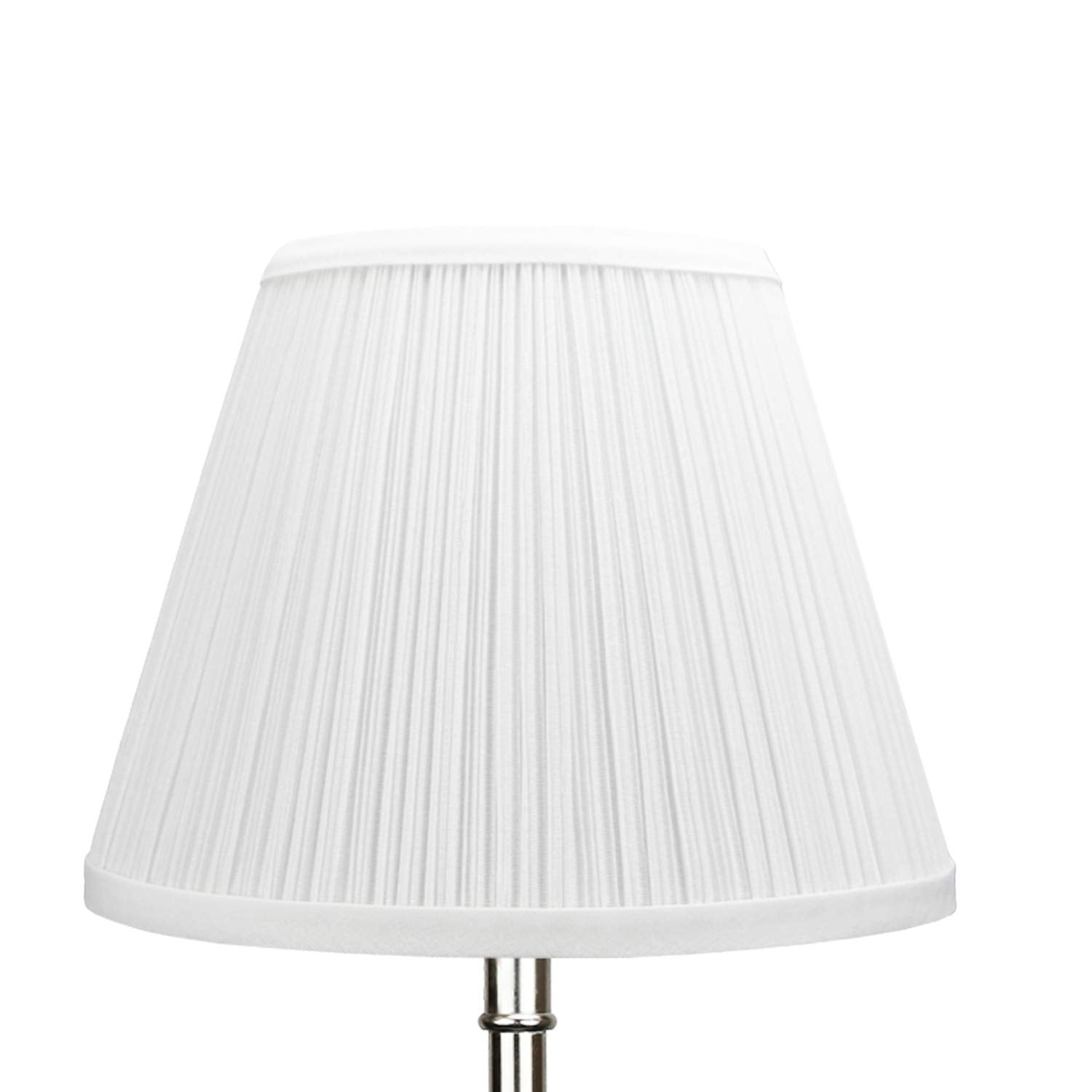 Fenchelshades.Com Lampshade 5'' Top Diameter X 9'' Bottom Diameter X 7'' Slant Height With Clip-On Attachment For Standard Ediso