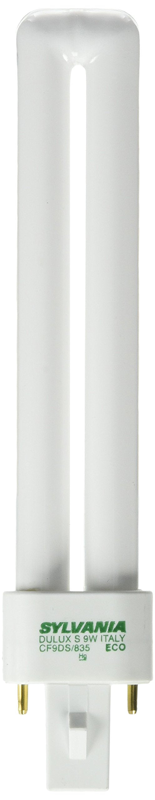 LEDVANCE Sylvania 21273 Compact Fluorescent Tube Light, 9W, 3500K, Metal, 1 Count