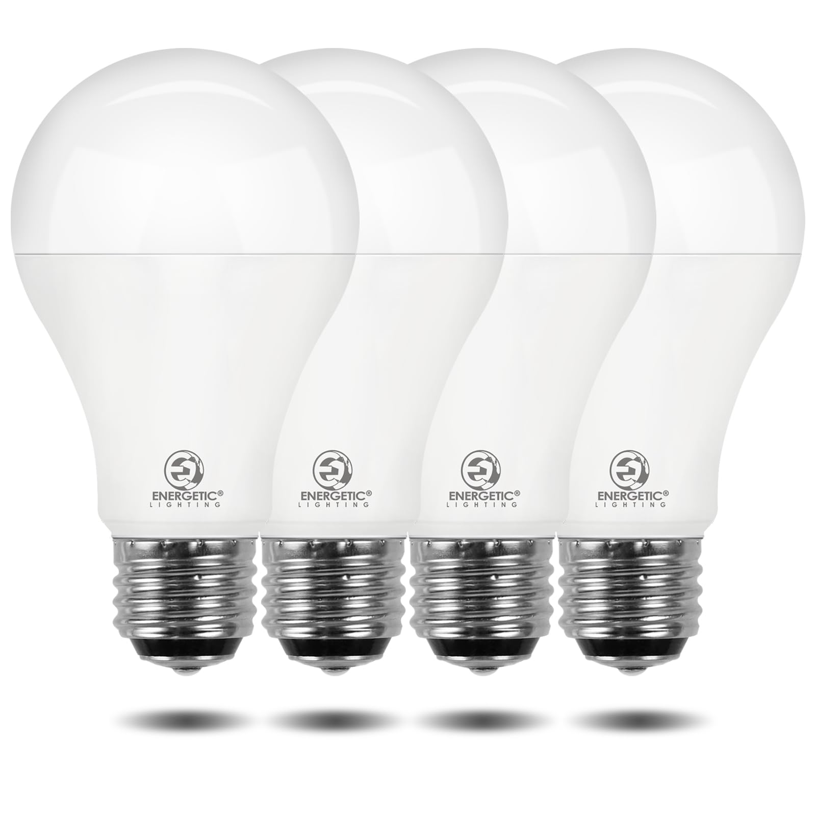 Energetic Smarter Lighting Super Bright 50/100/150W 3-Way A21 Led Light Bulb, 800/1600/2200 Lumens, 2700K Soft White, Non-Dimmab
