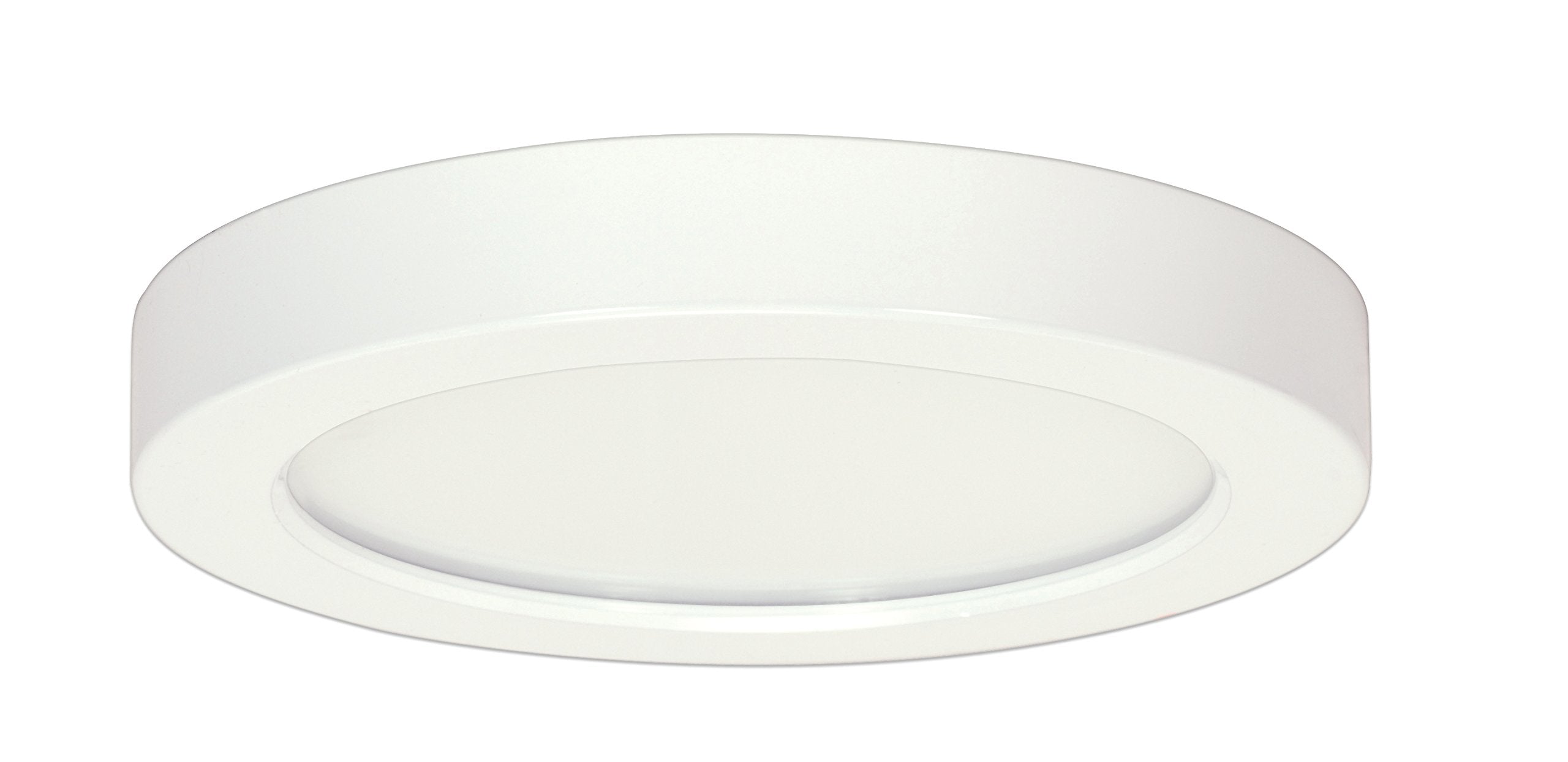 Satco Products S9339 Blink Flush Mount LED Fixture, 18.5W/9, White
