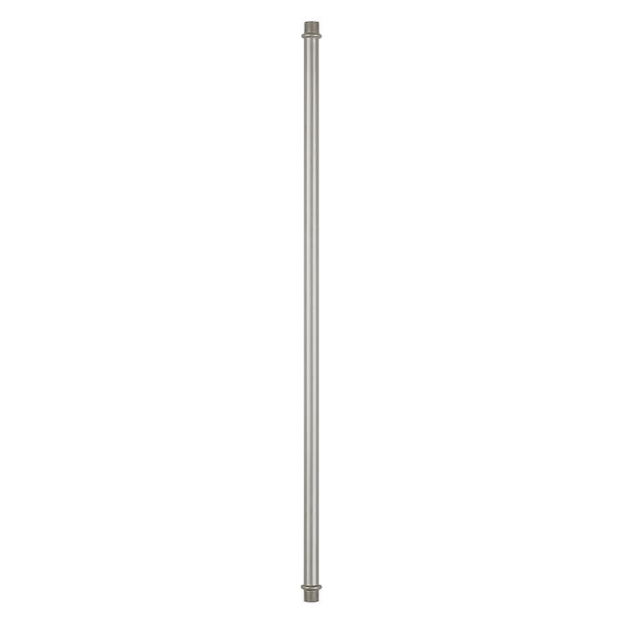 WAC Lighting H-L-J Track Suspension Rod Extension, 18in, Brushed Nickel, Aluminum, Model R18-BN
