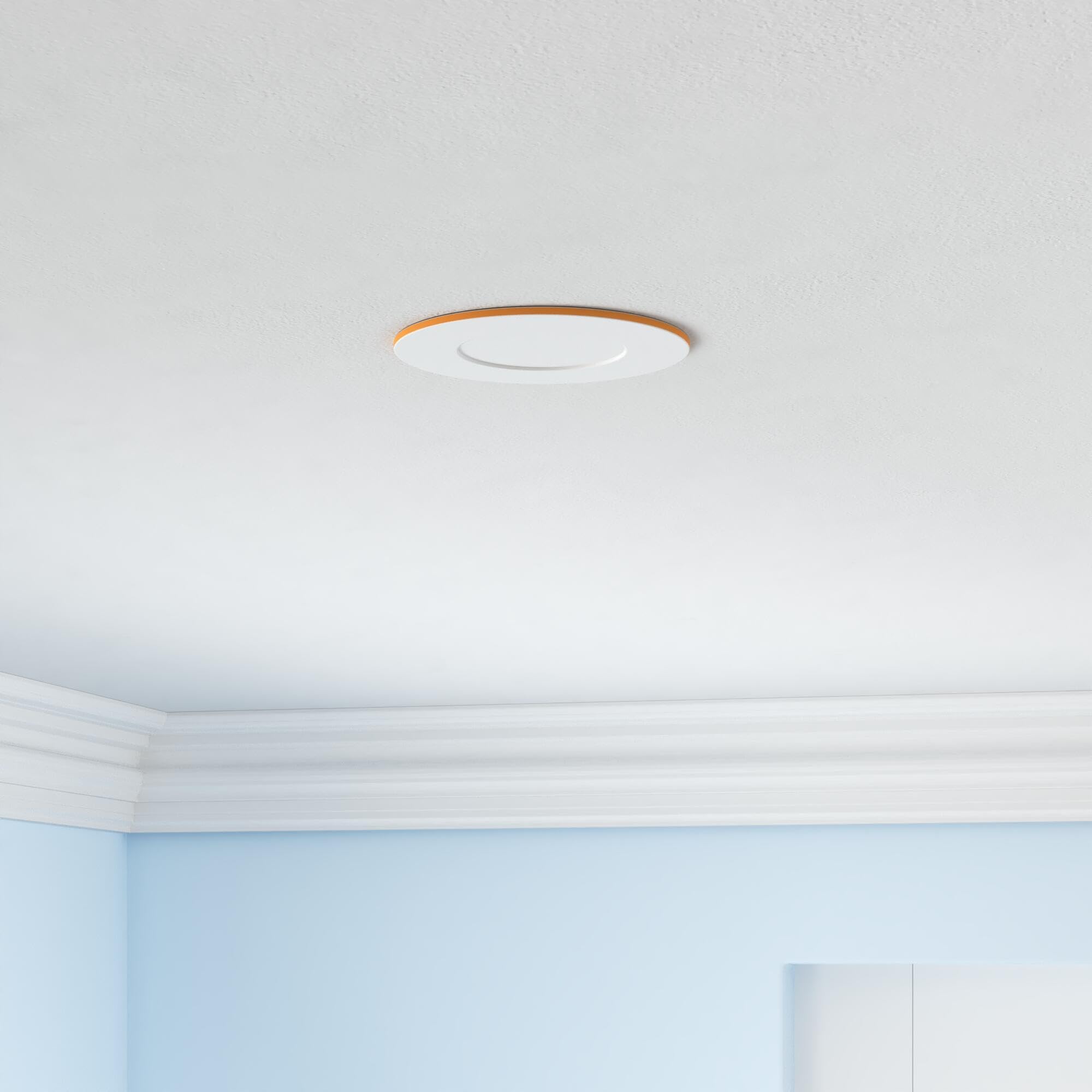 Sunco 4 Pack 4 Inch Ultra Thin Led Recessed Ceiling Lights Slim With Night Light, 900 Lm, Selectable Cct 2700K/3000K/3500K/4000K