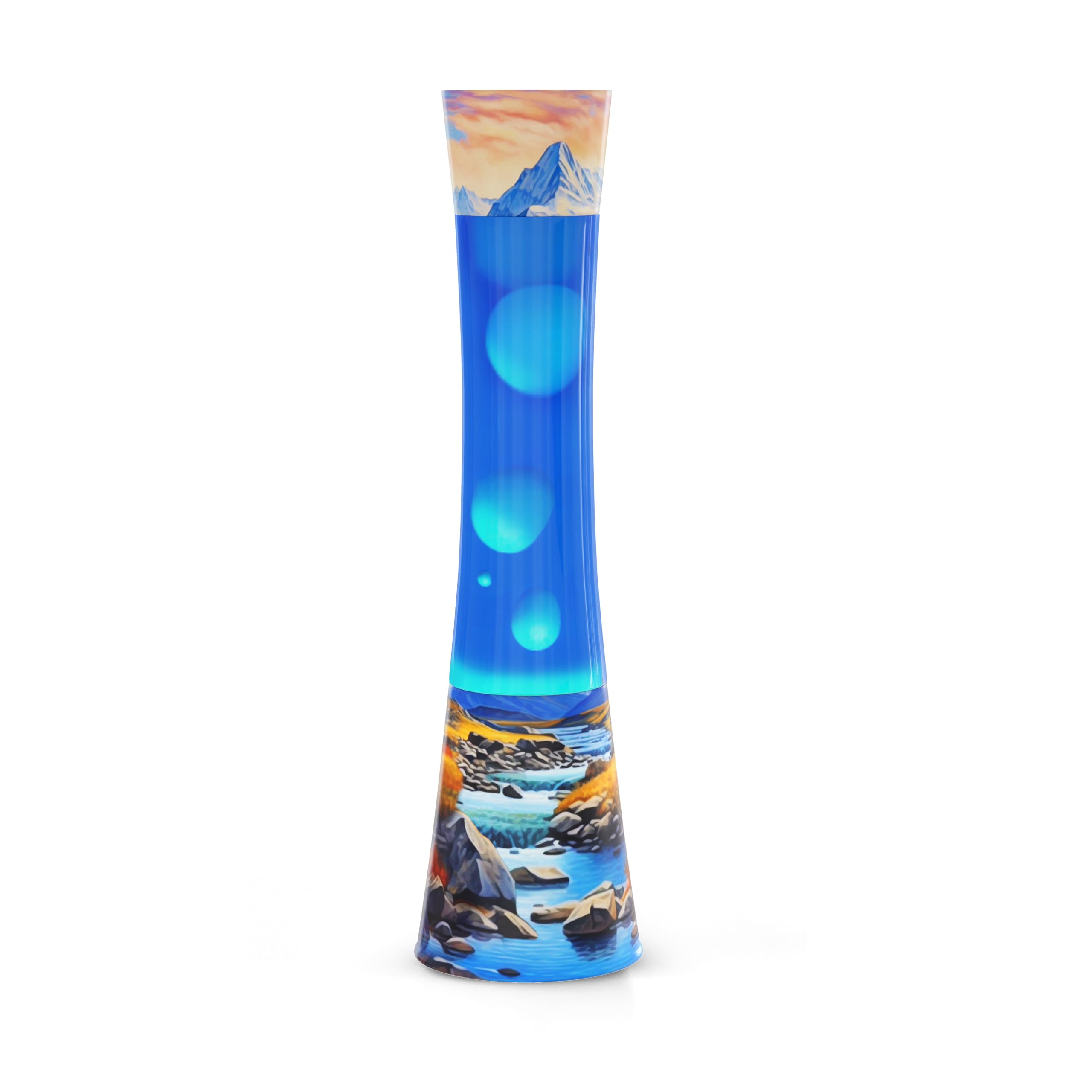 JAMBO Motion Lamp 15.5in River Oasis Aluminum Relaxing Liquid Mood Light Model 74000 Single Pack