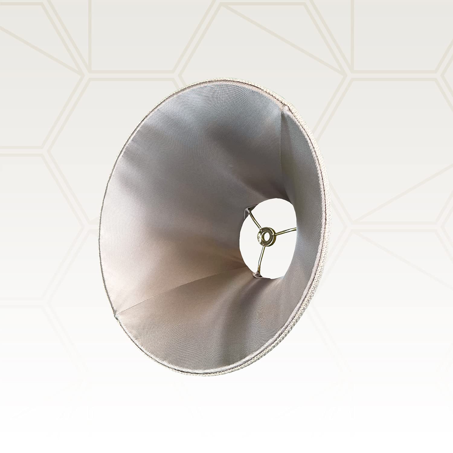 Royal Designs Empire Lamp Shade, Burlap, 6 X 18 X 11.5