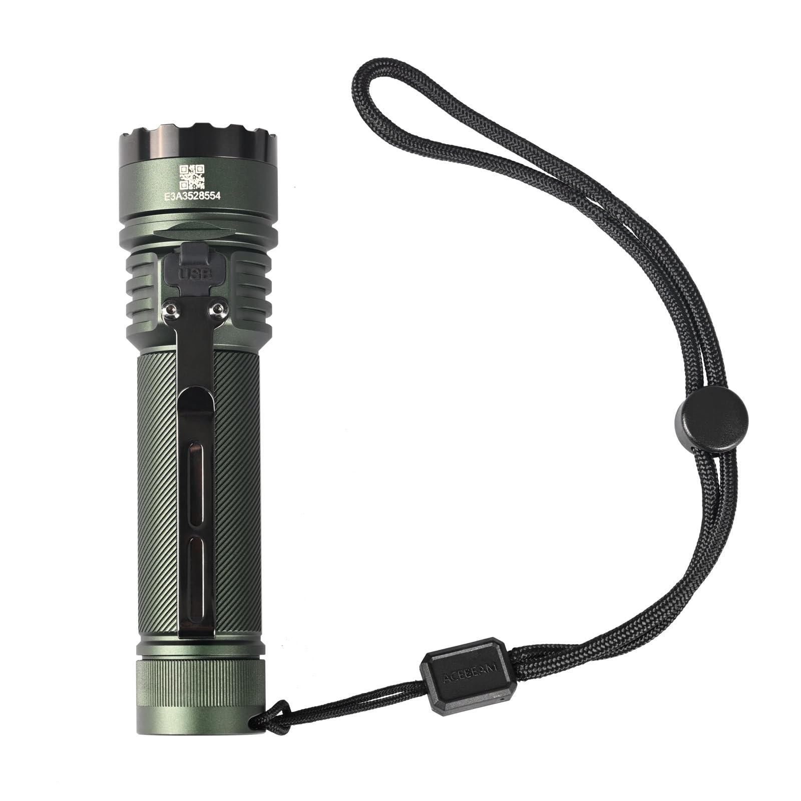 ACEBEAM E75 4500 High Lumens Flashlight with Magnetic Base, Super Bright LED Flashlight Rechargeable, IPX8 Water-Resistant EDC F