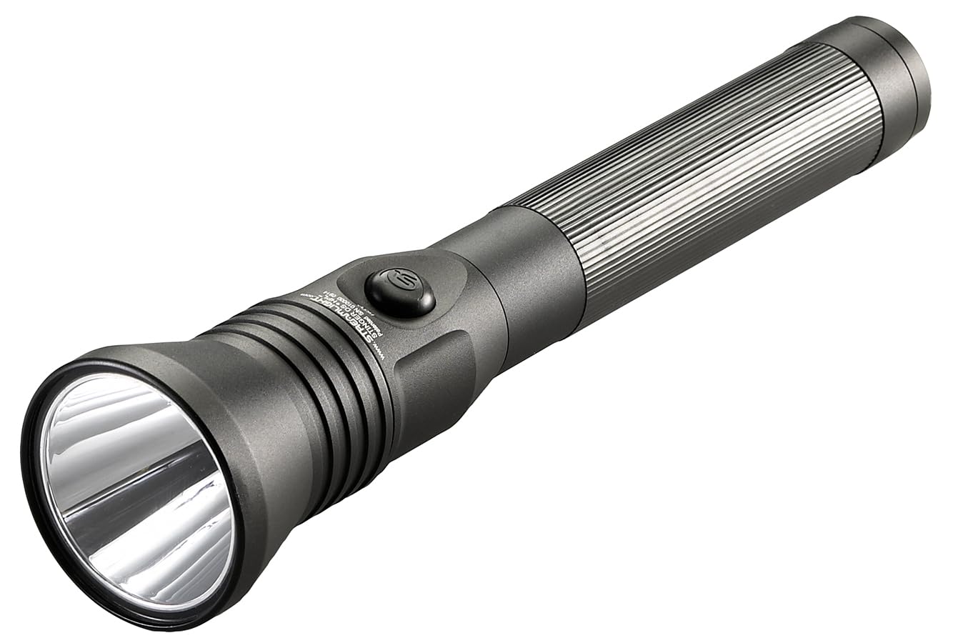 Streamlight 75861 Stinger DS HPL Rechargeable LED Flashlight 800-Lumen 120V AC Charger Black