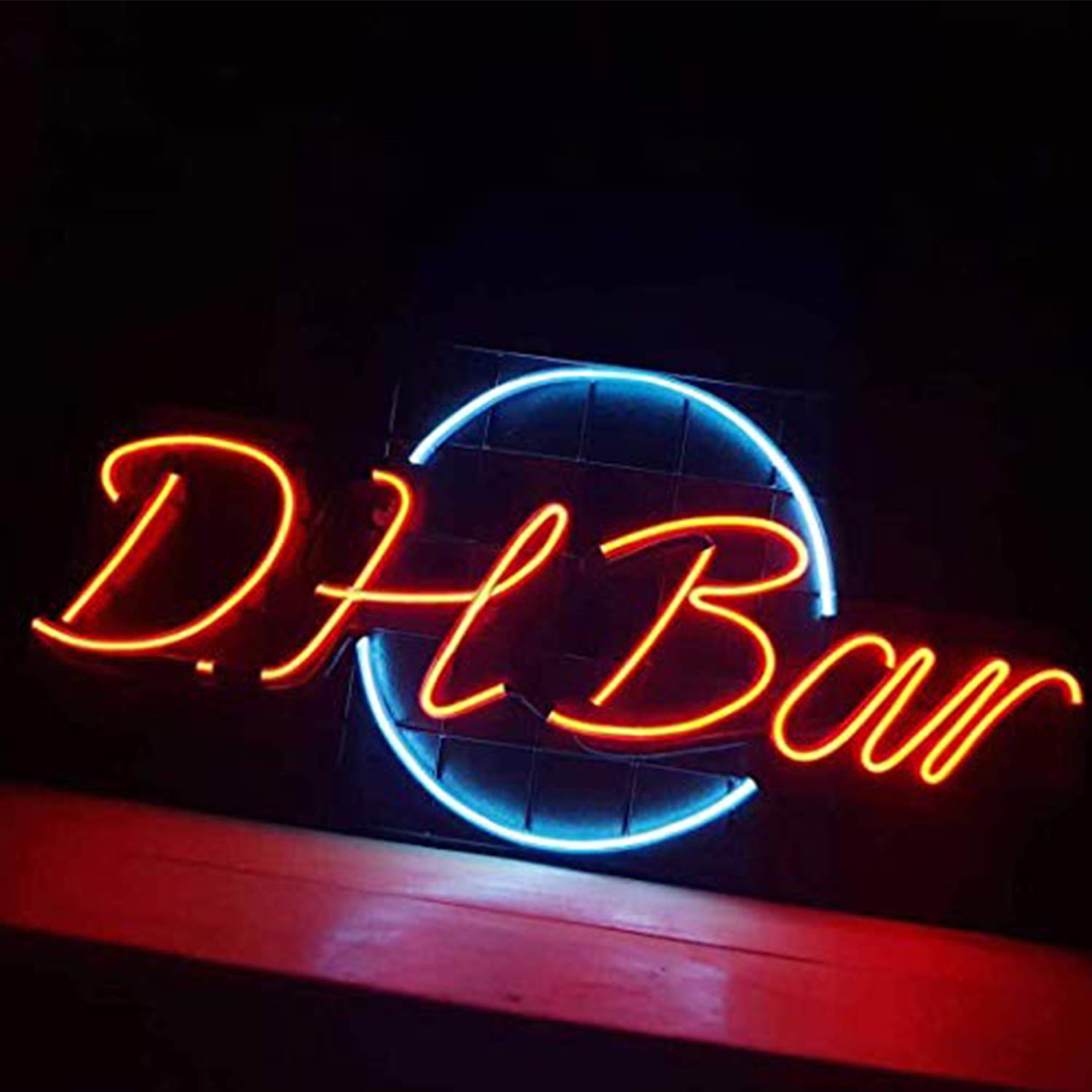 Jiguoor El Wire Battery Pack 16.4Ft / 5M Bright Neon Light Strip 360° Illumination Neon Tube Rope Lights For Diy, Festival, Party Decoration, Pub, Halloween, Chrismas (16.4Ft / 5M, Orange)