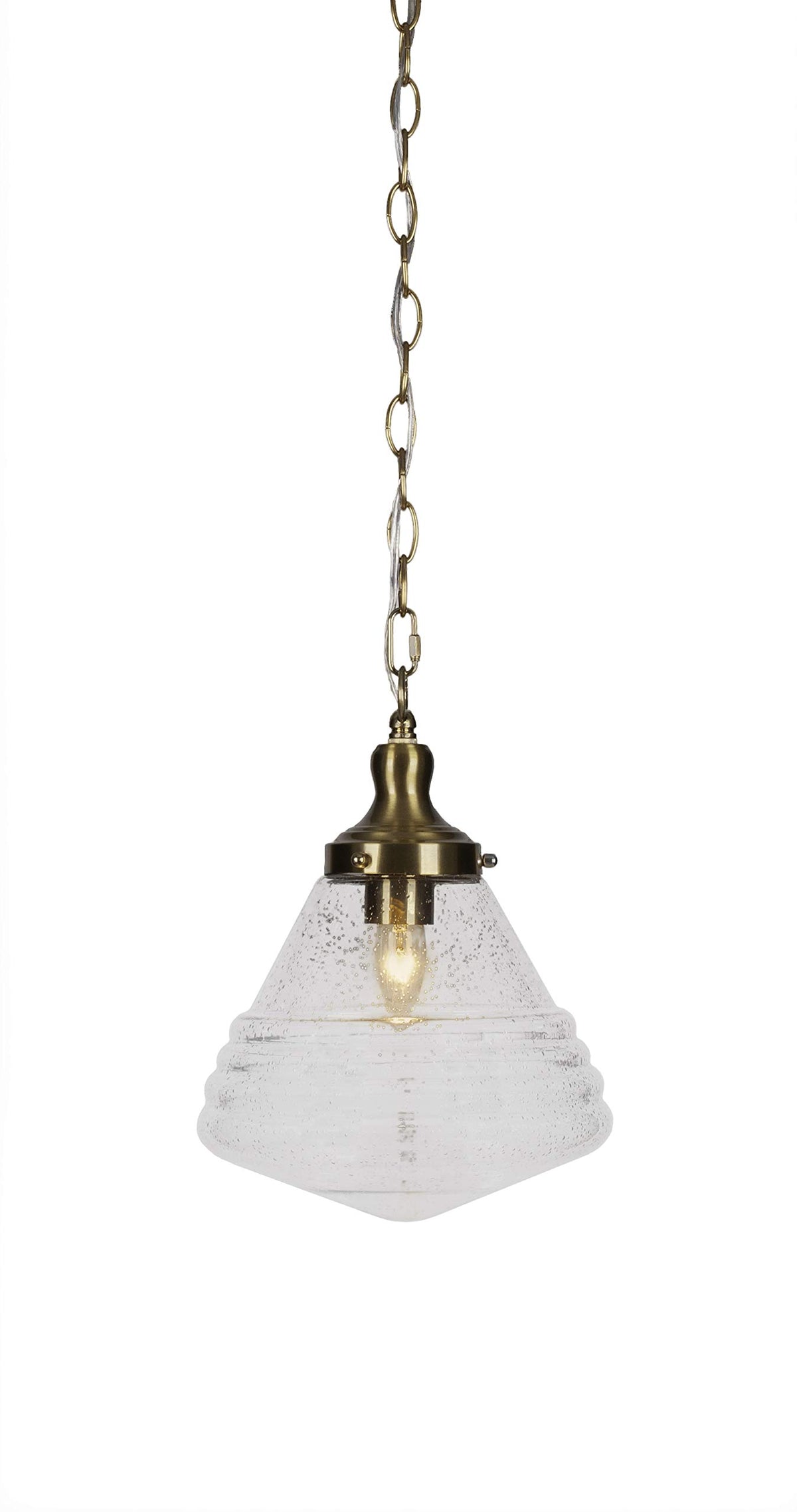 Juno 1 Light Pendant in New Age Brass (99-NAB-4710)