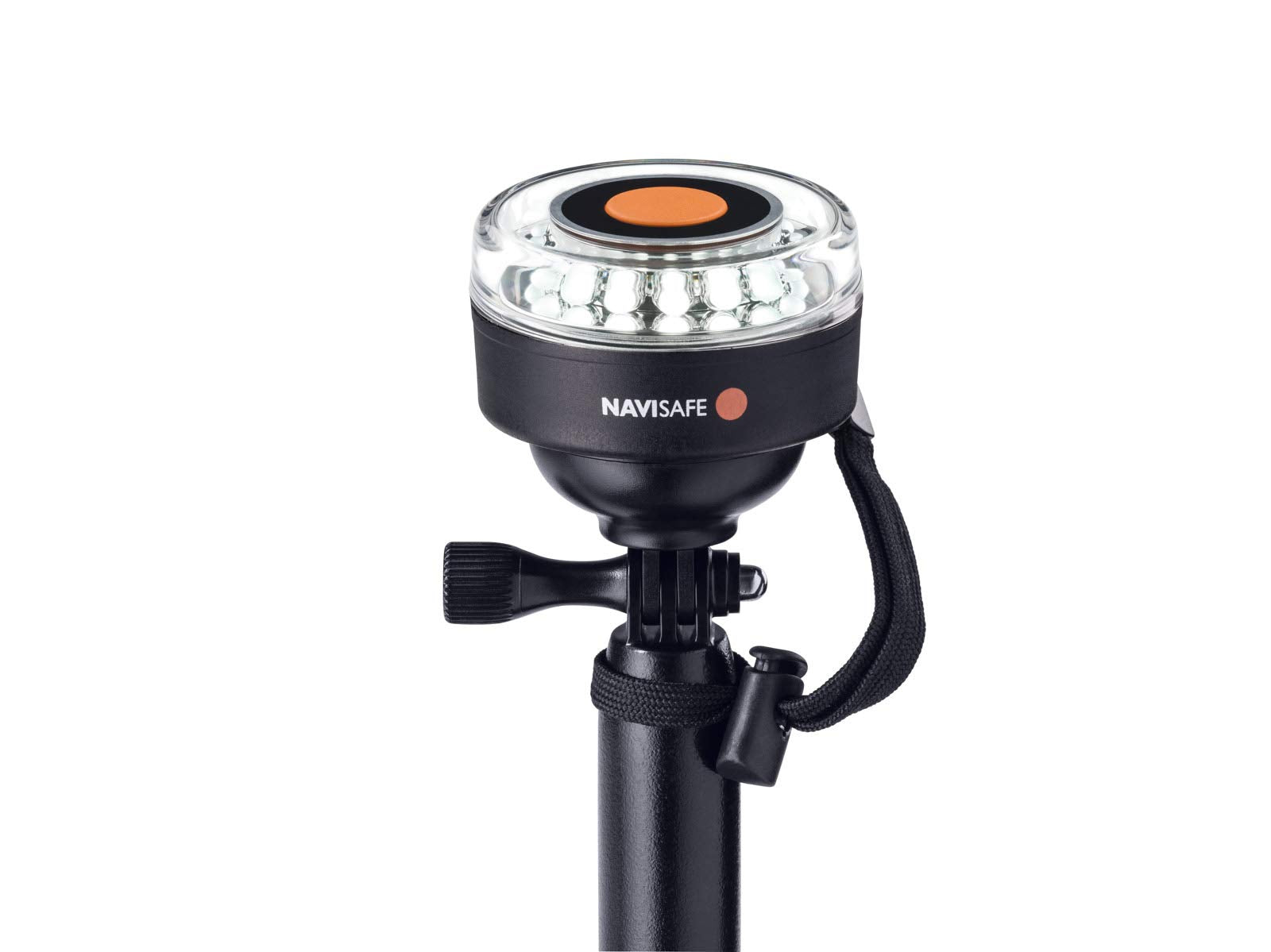NAVISAFE Navilight 360° 2NM All-White LED Light with Navimount Base, Plastic, Clear, Model 040-1, One Size