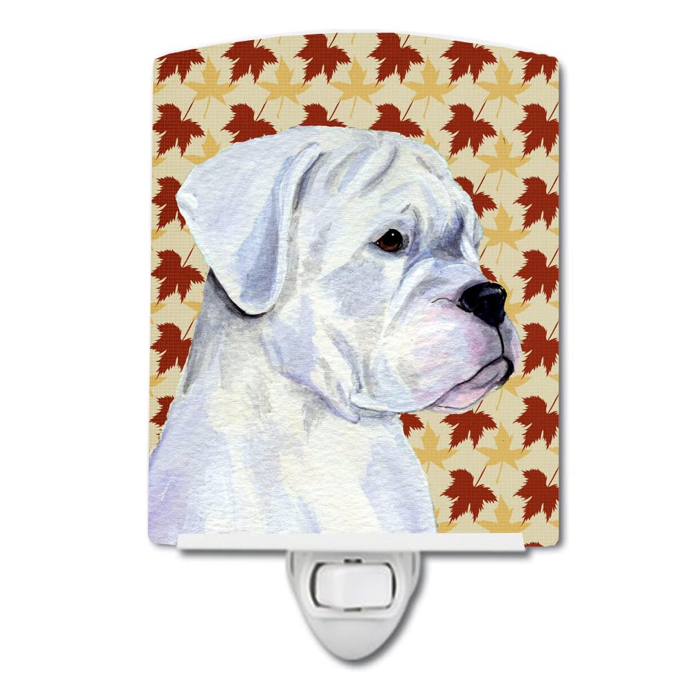 Carolines Treasures Ceramic Night Light, Boxer #2, Model SS4347CNL, 6x4x3 inches, Multicolor, UL-Certified for Bedroom, Bathroom, Nursery