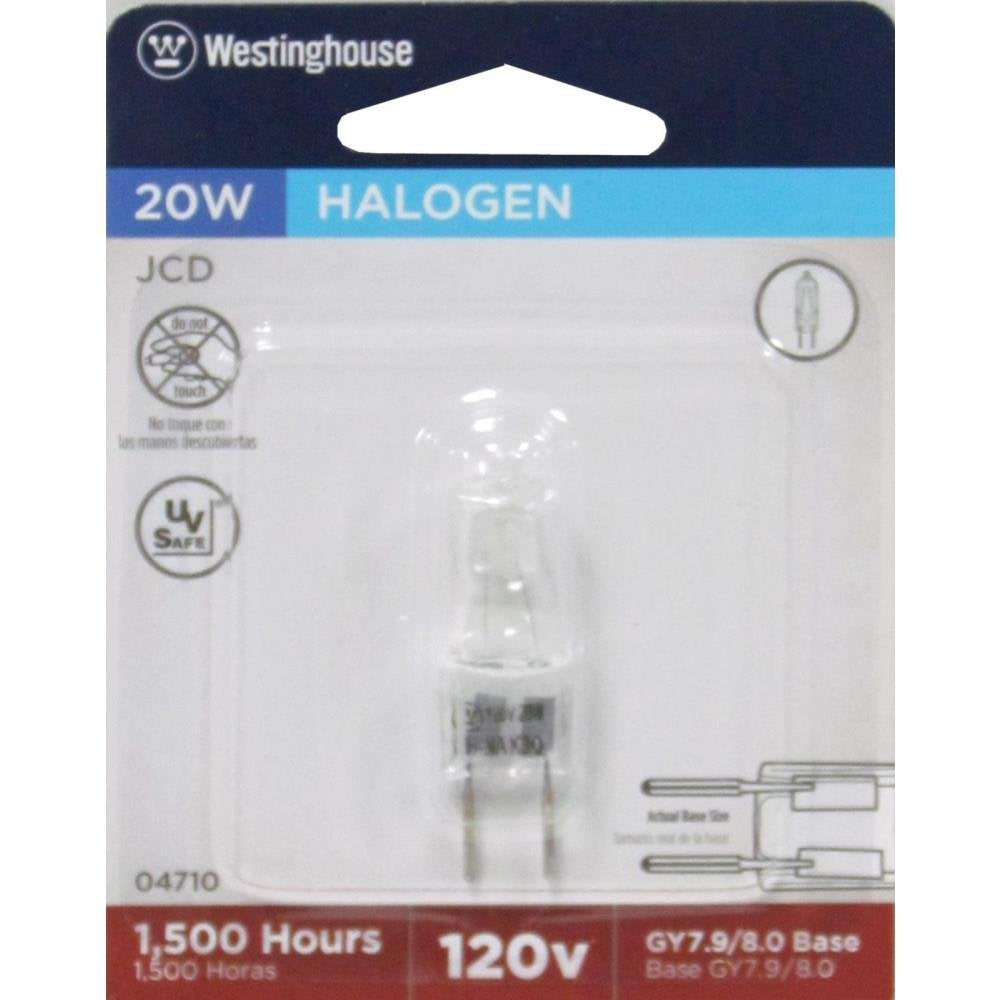 Westinghouse 04710 Corp 20-Watt T4 Halogen Light Bulb