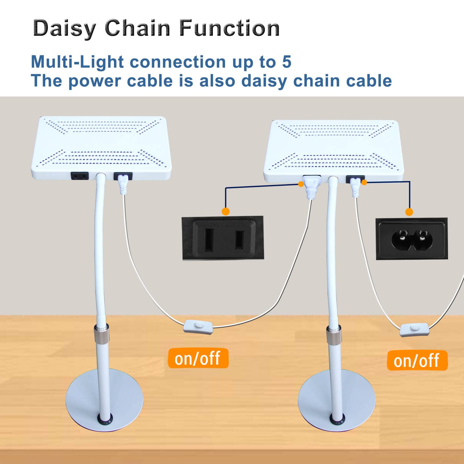 Jinhongto 2Pack Desk Grow Light Led Full Spectrum Uv Ir, Veg Seed Starting Seedlings Bonsai Houseplant Plant Light, Table Top Gr