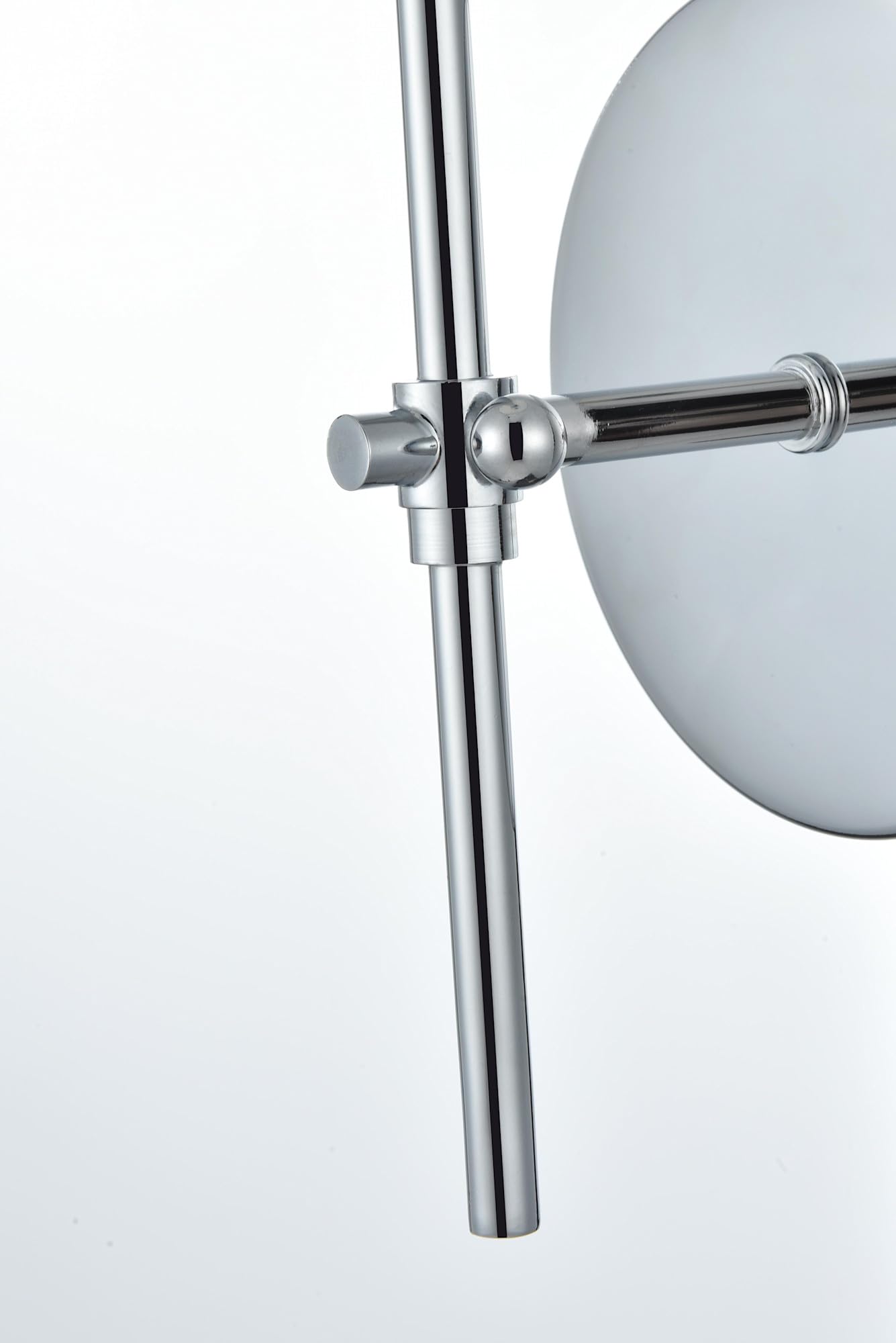 Living District Mel 1-Light Metal & Fabric Wall Sconce In Brass And White