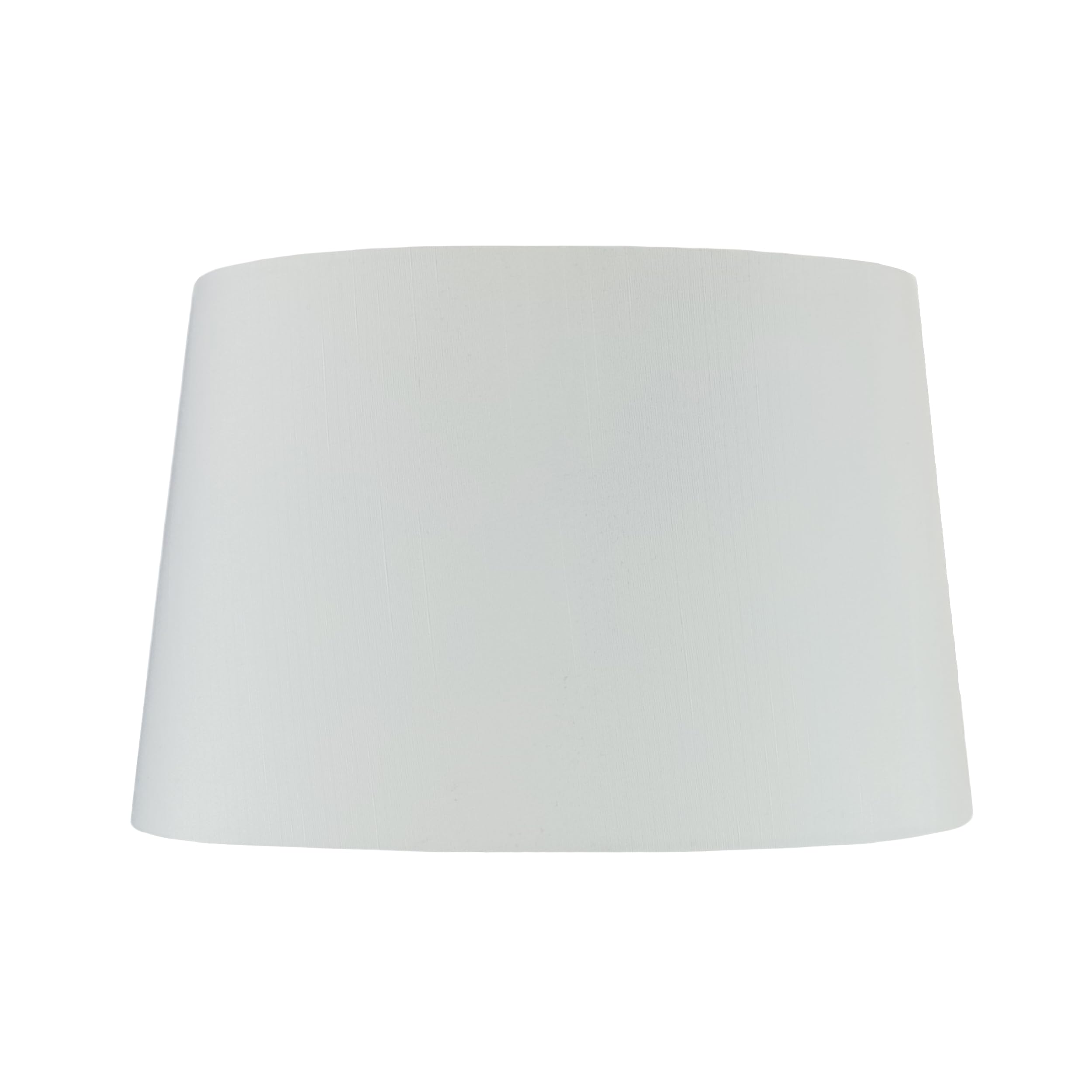 Royal Designs, Inc. Shallow Oval Hardback Lamp Shade, Hb-611-10Wh, White, (8.5 X5.5) X (10 X 6.5) X 5.5
