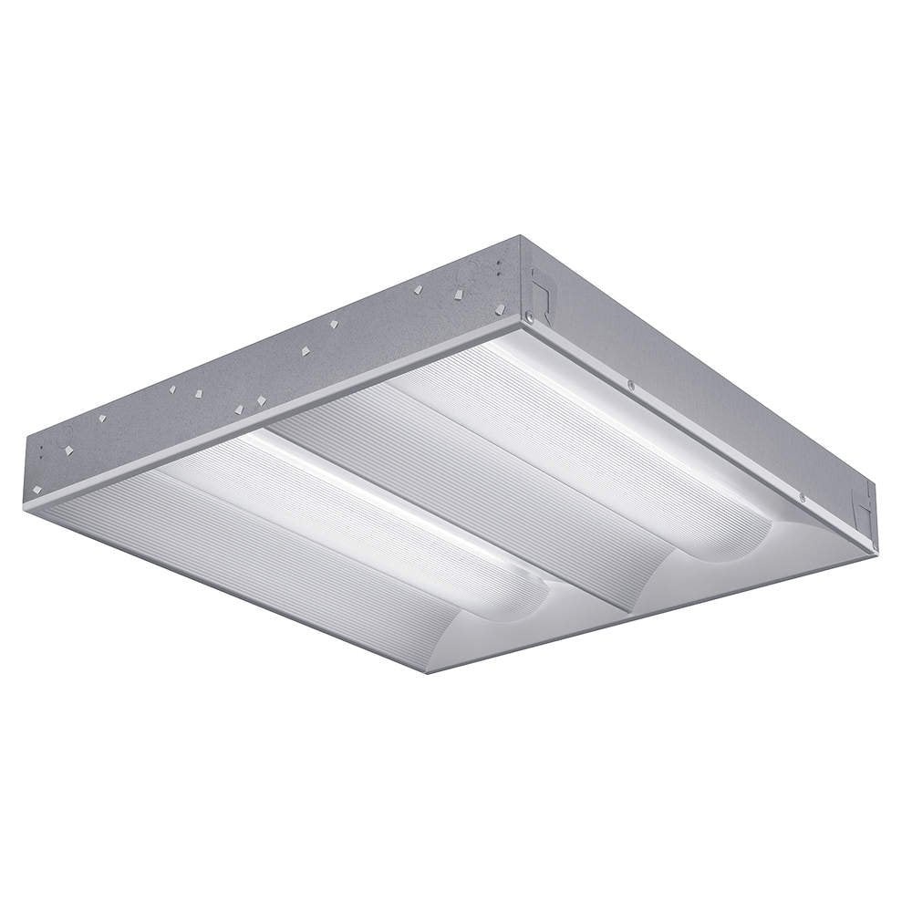 LED Recessed Troffer, 3500K, 38W, 120-277V