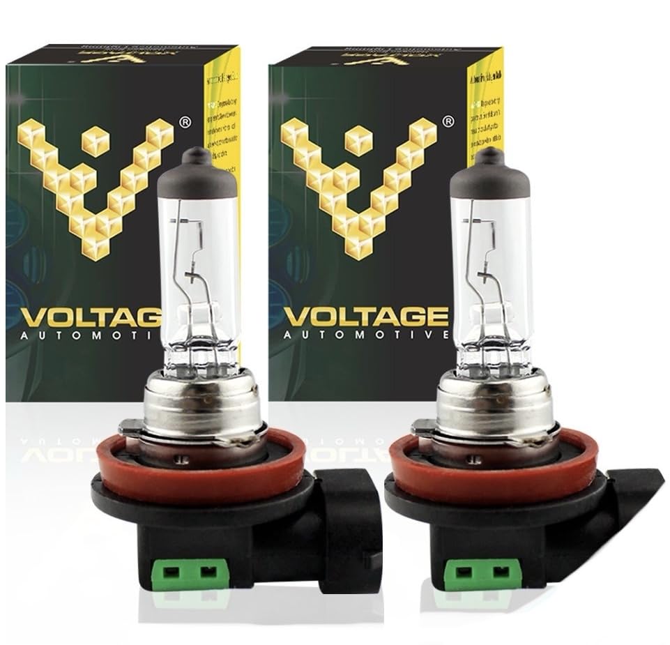 Voltage Automotive H16 Standard Bulb (Pair) - OEM Replacement For Fog Driving Light
