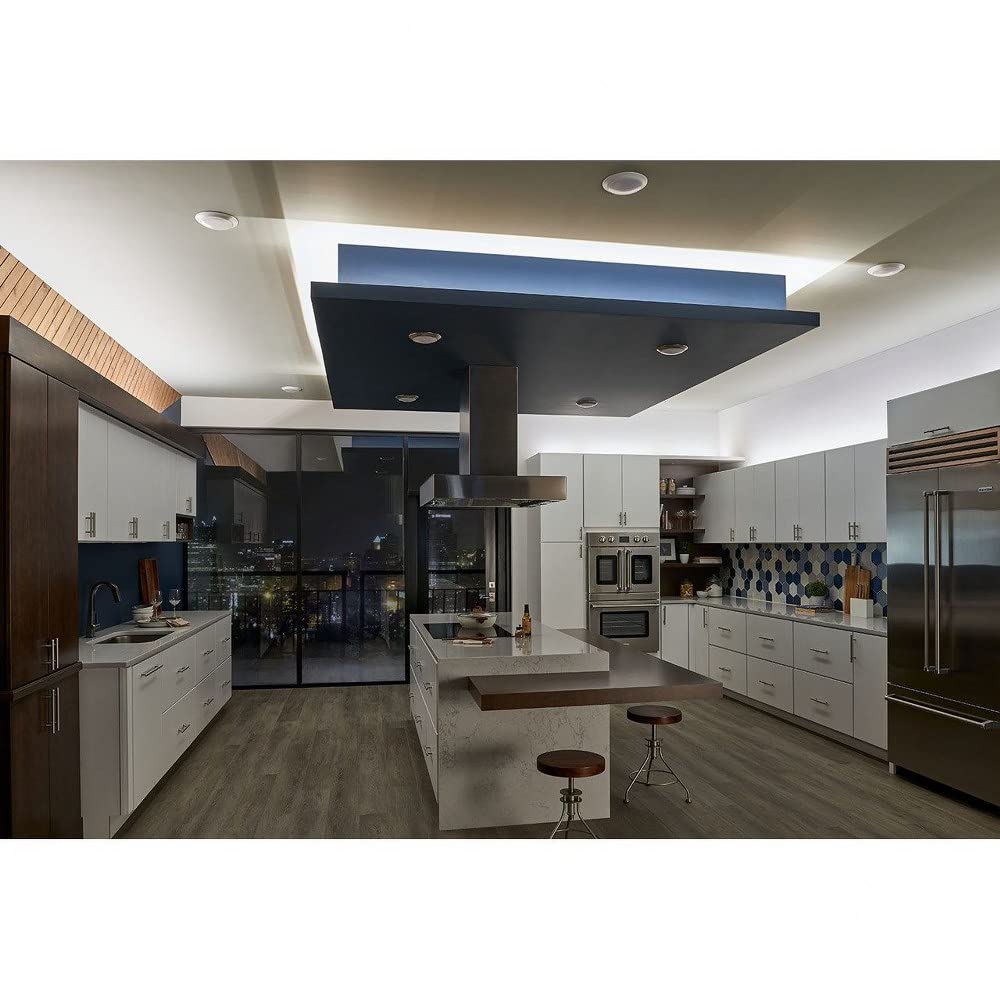 Kichler 43848Whled40T Flush Mount, 1-Light Led 18.5 Watts, White