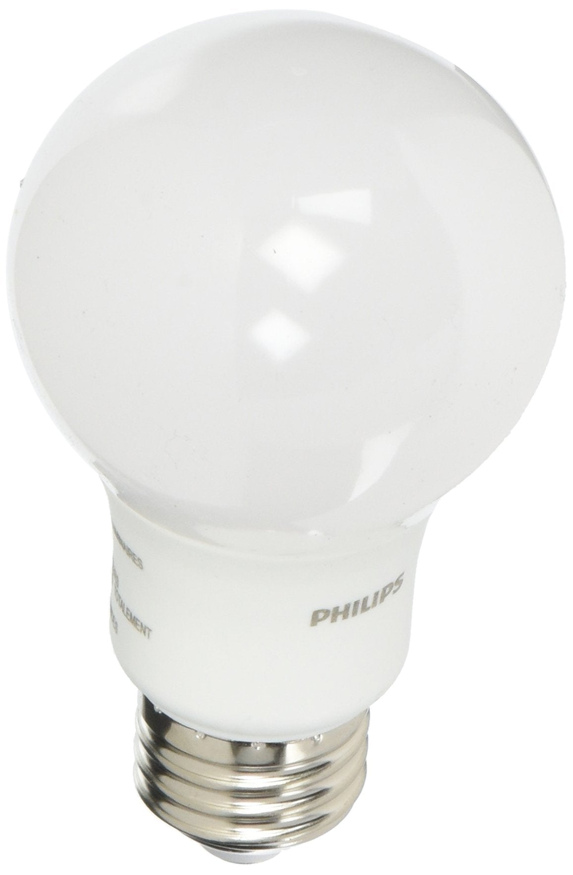 Philips 4Pk 8.5W Soft White A19 Led Bulbs, Equivalent To 60W, Energy Efficient Lighting