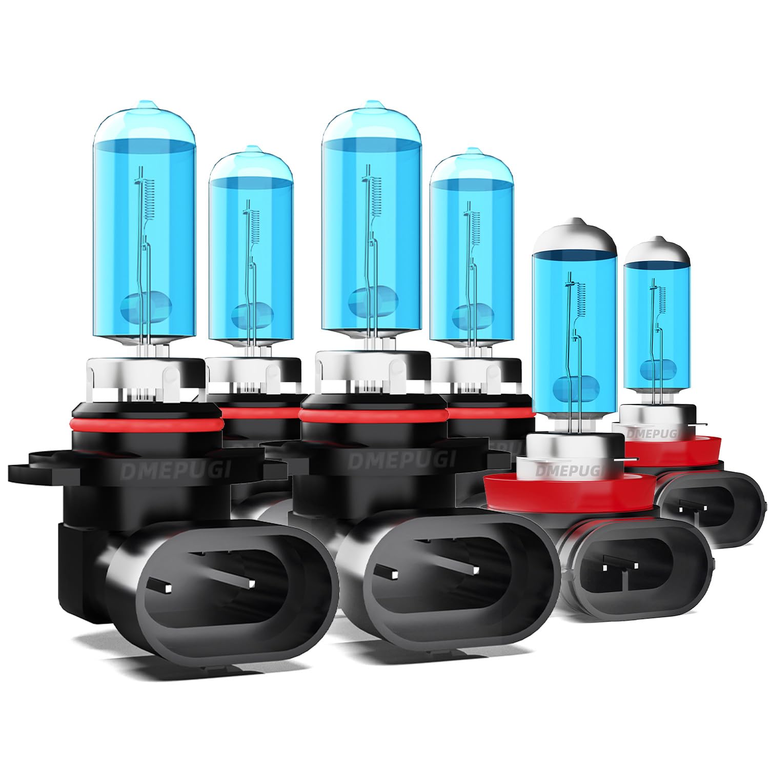 DMEPUGI Light Bulbs Compatible with 2019 2020 DODGE RAM 1500 2500 3500 With Projector headlight bulbs, 9005/HB3/H10 + 9005 High/