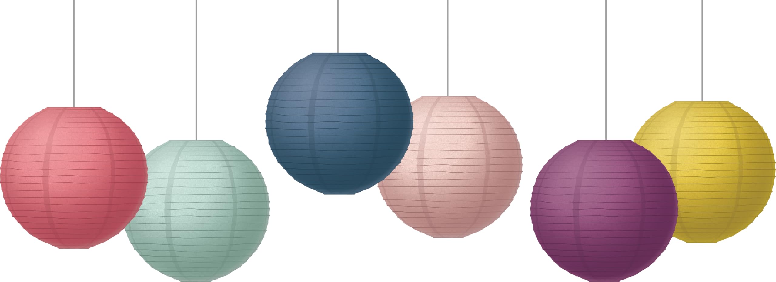Teacher Created Resources Oh Happy Day 8 Hanging Paper Lanterns (TCR77514)