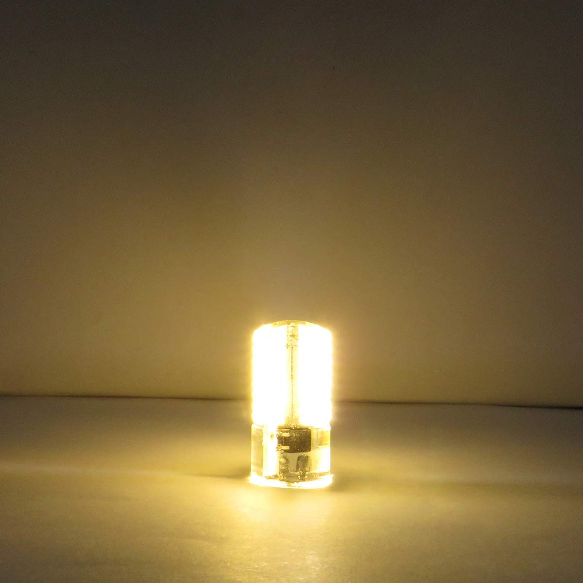 BROLSKUN Dimmable LED G4 Bulbs 3W Warm White 3000K 10 Count (Pack of 1) Bi-Pin Base, Ideal for Home Lighting and Ceiling