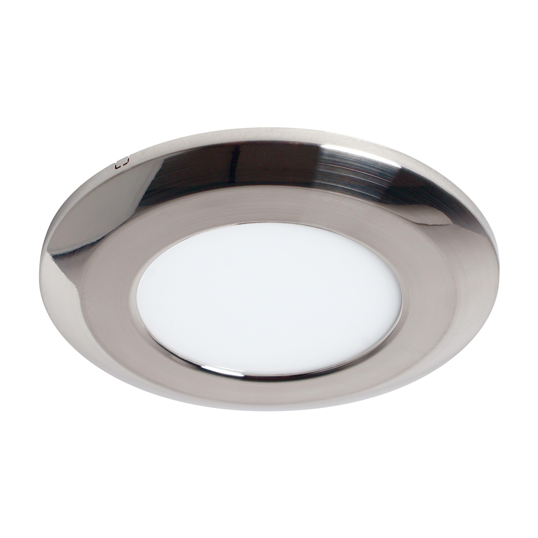 Armacost Lighting Wafer Thin LED Puck Light, Warm White Light (2700K), Polished Chrome Finish 204410