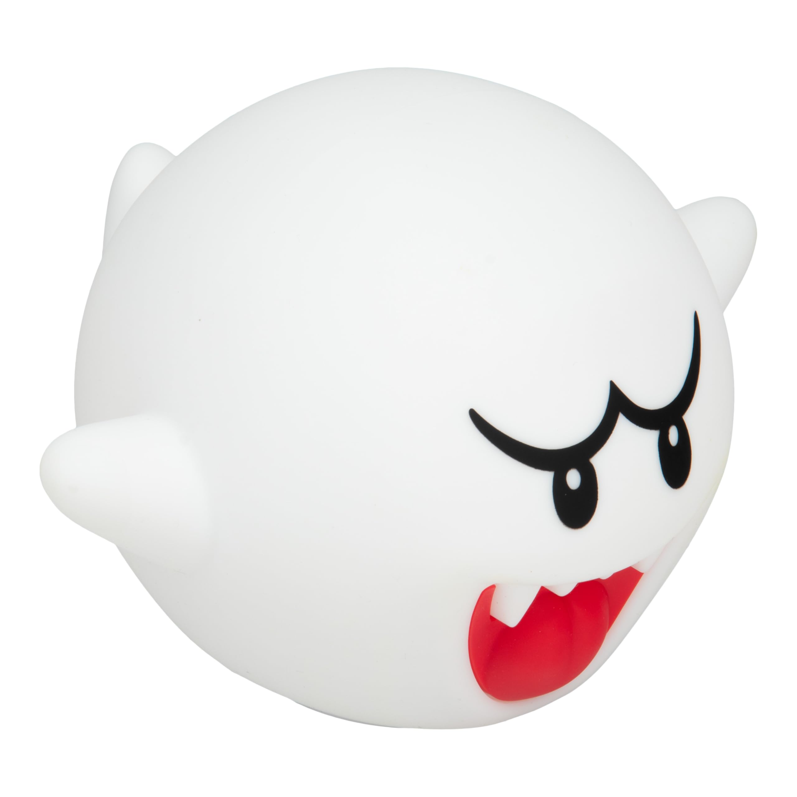 Paladone Super Mario Boo SquishyGlo Light - Officially Licensed Nintendo Silicone Lamp for Kids & Teens - Cordless, Rechargeable