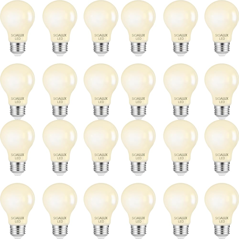 Sigalux A19 Led Light Bulbs