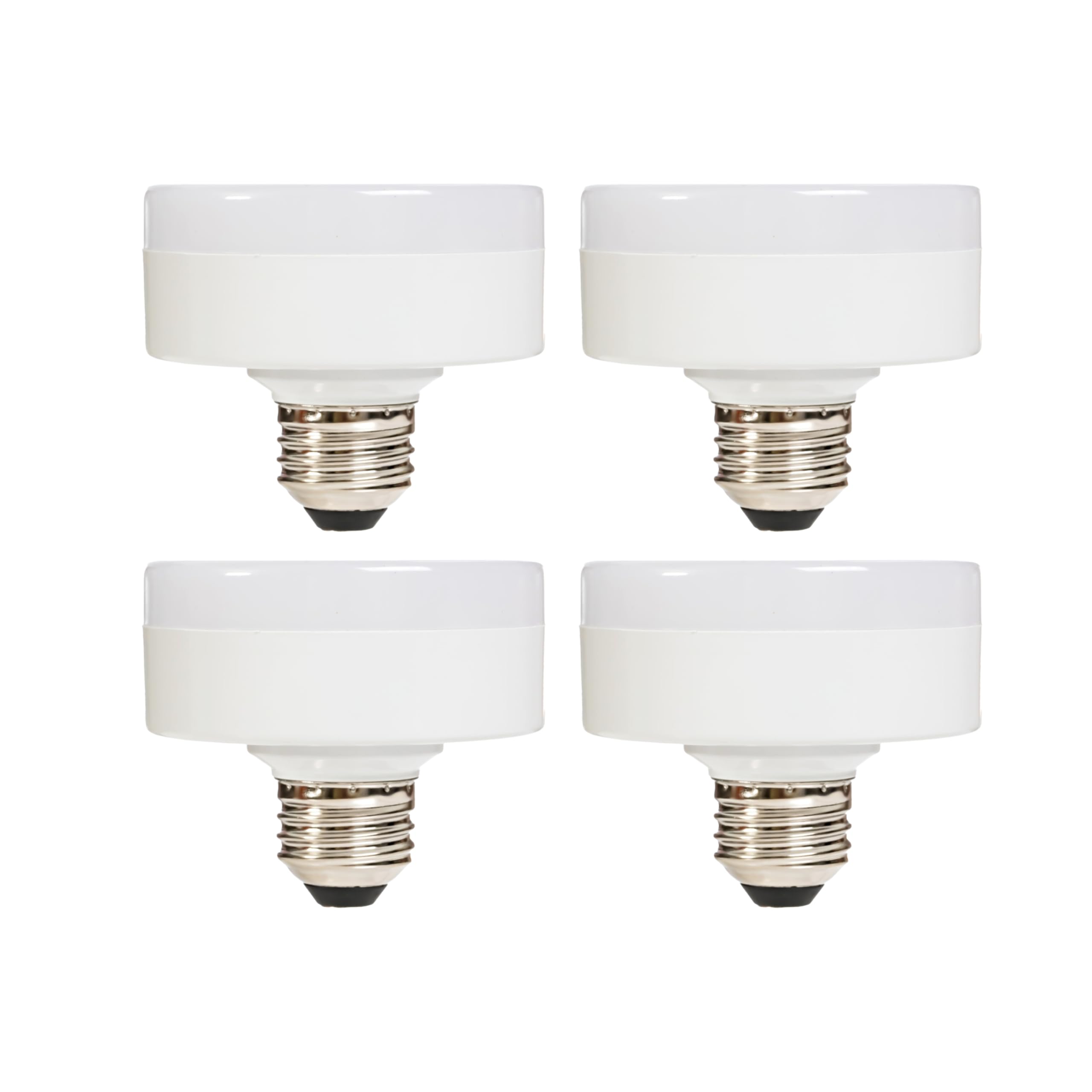 Sleeklighting E26 11W Led Puck Light Bulb Dimmable 6000K 800Lm, Ul Listed - Cold Light (4 Pack)
