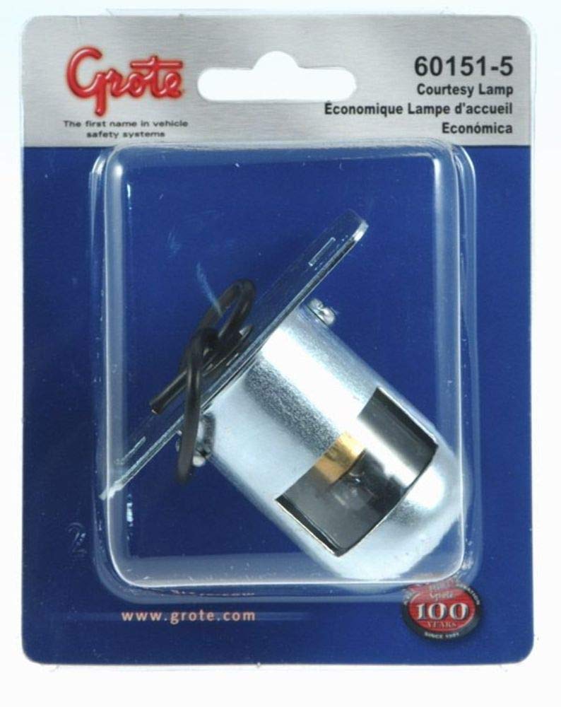 Grote Auxiliary Lamp, Economy Courtesy Lamp, Retail Pack (60151-5)