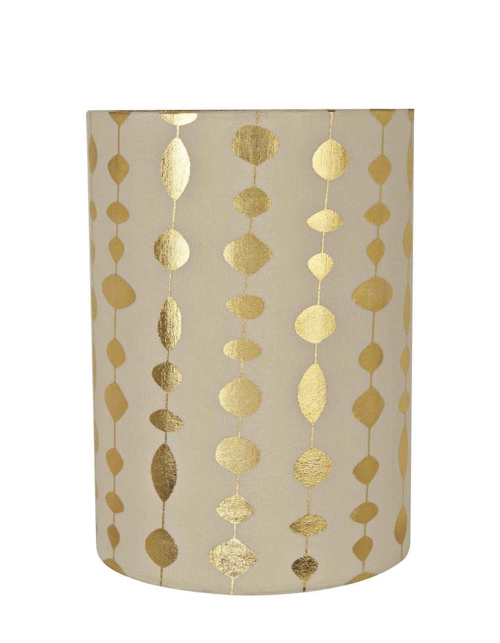 Aspen Creative 31254A Contemporary Drum (Cylinder) Shaped Spider Construction Lamp Shade in Beige 8'' wide (8'' x 8'' x 11'')