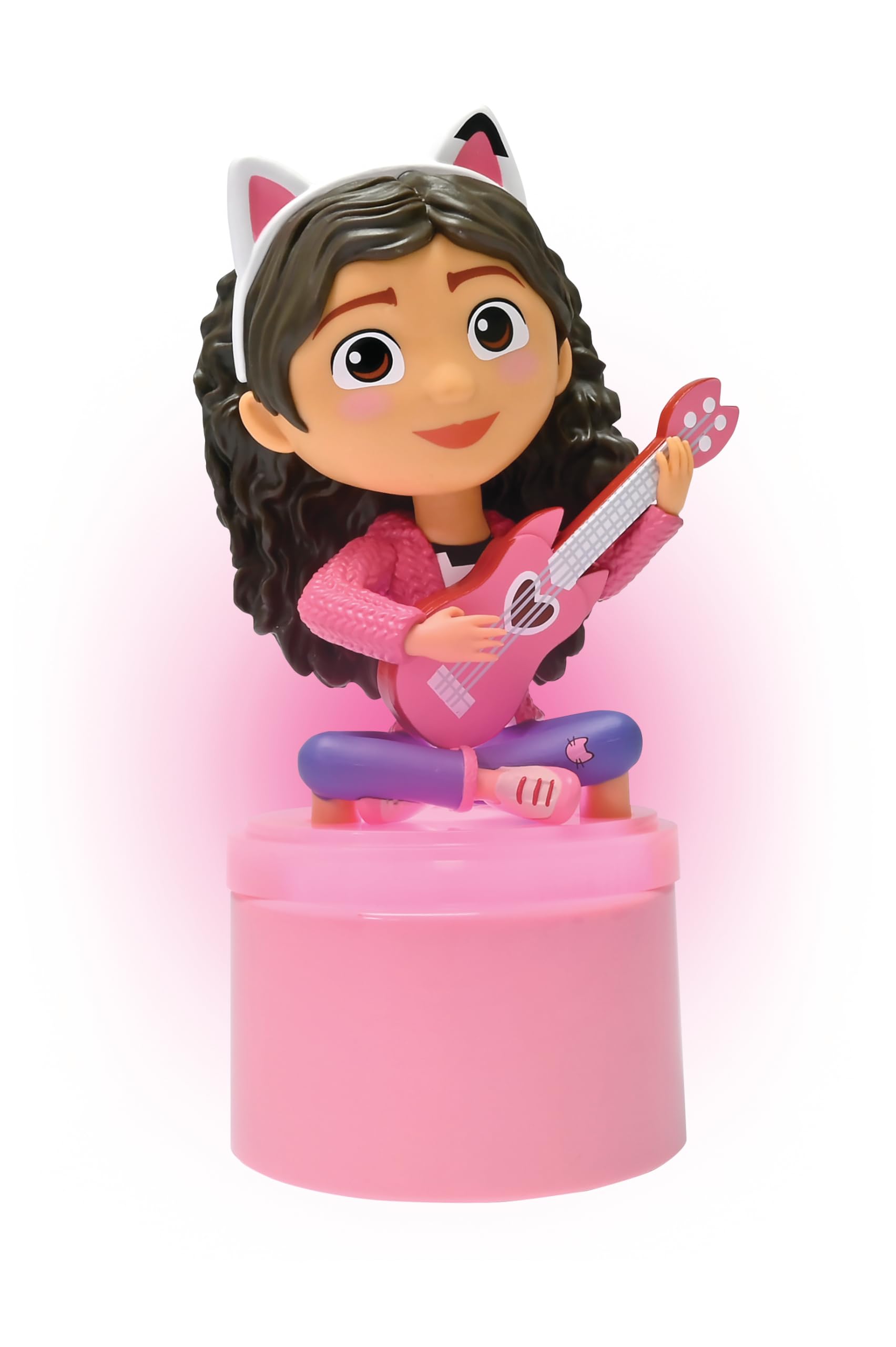 Lexibook, Gabbys Dollhouse NLJ01GDH Baby Nursery Soft Light Battery Operated LED Pocket Night Light Pink