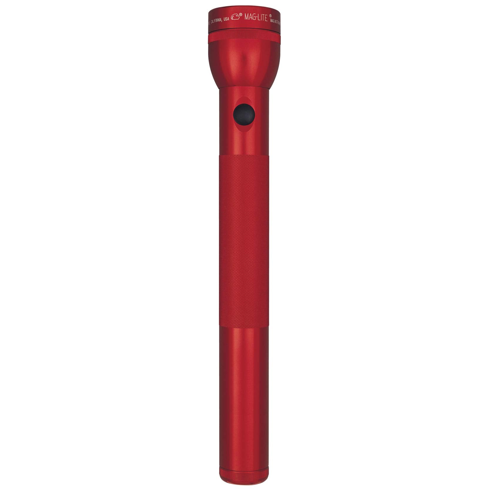 Maglite Heavy-Duty Incandescent 4-Cell D Flashlight, Red