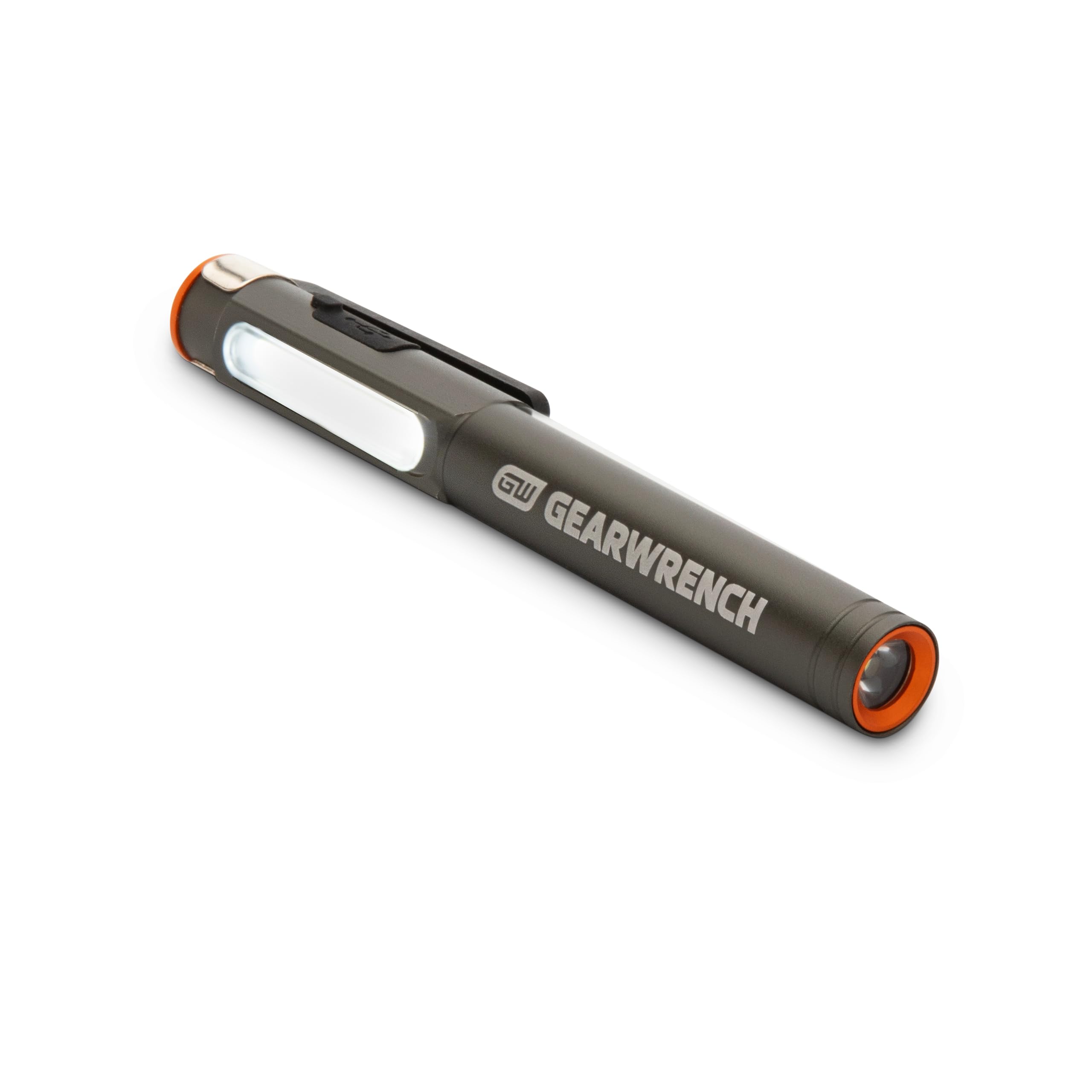 GEARWRENCH Rechargeable Pen Light GWSL2000 - Molten Orange & Black