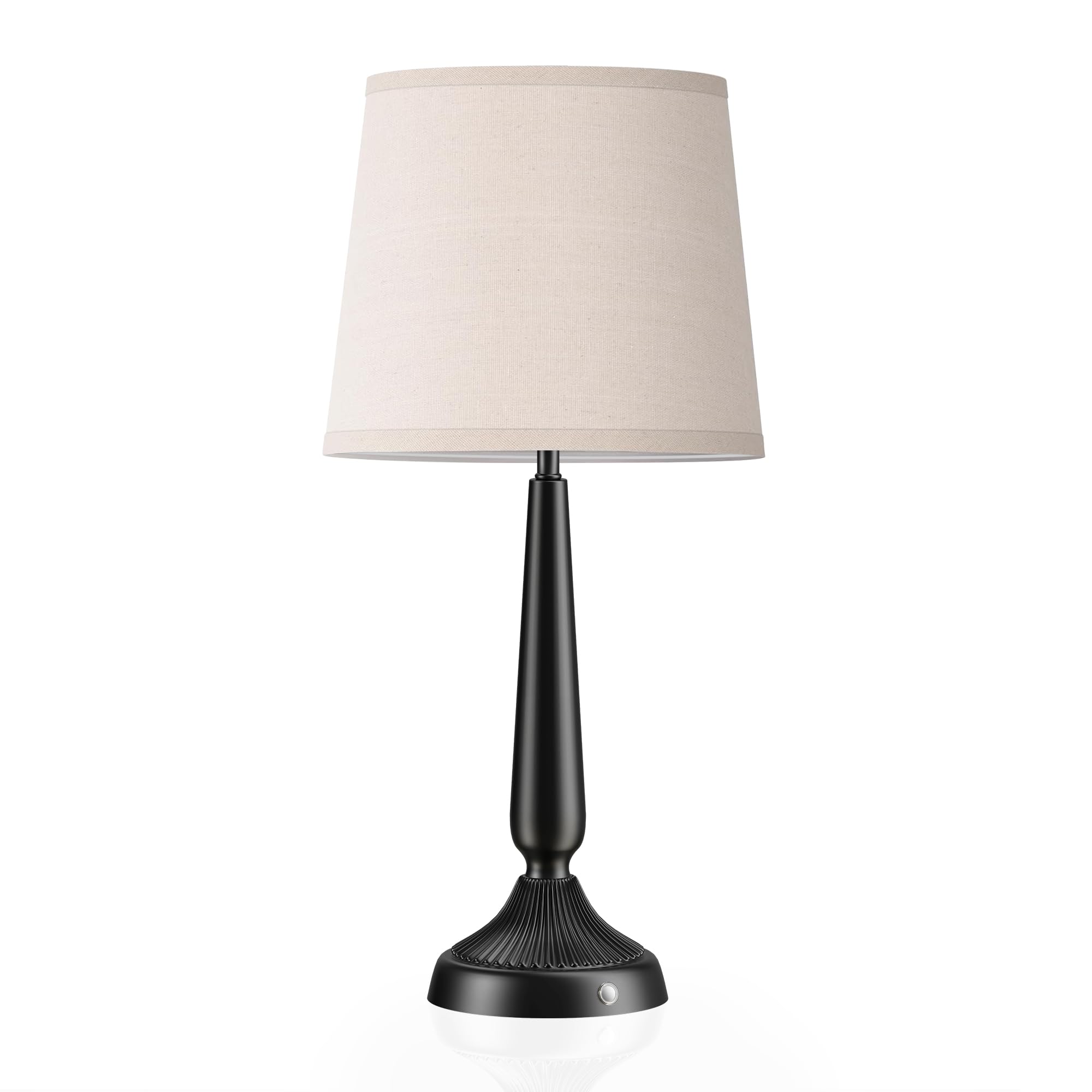 Partphoner Cordless Table Lamp, 5000Mah Battery Rechargeable Touch Lamp, Wireless Led Lamps, 3-Level Brightness Bedside Lamps, M