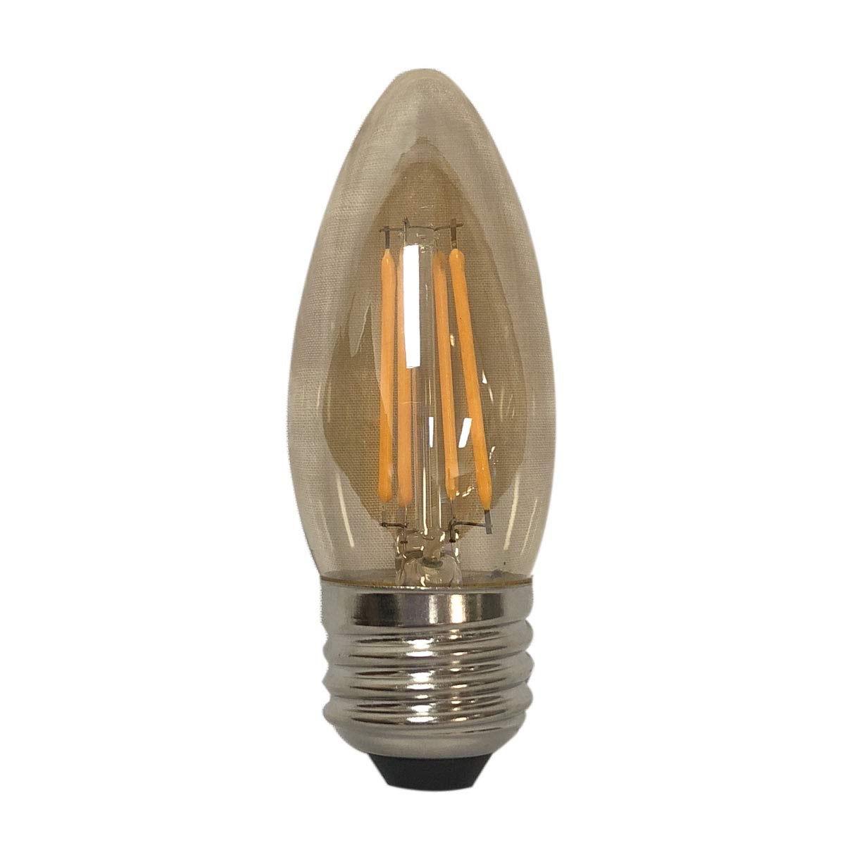 Royal Designs, Inc Lb-1500-6 Lb-1500-6 Vintage Dimmable Edison Light Bulb, C6/E26, Golden Smoke, 6 Count