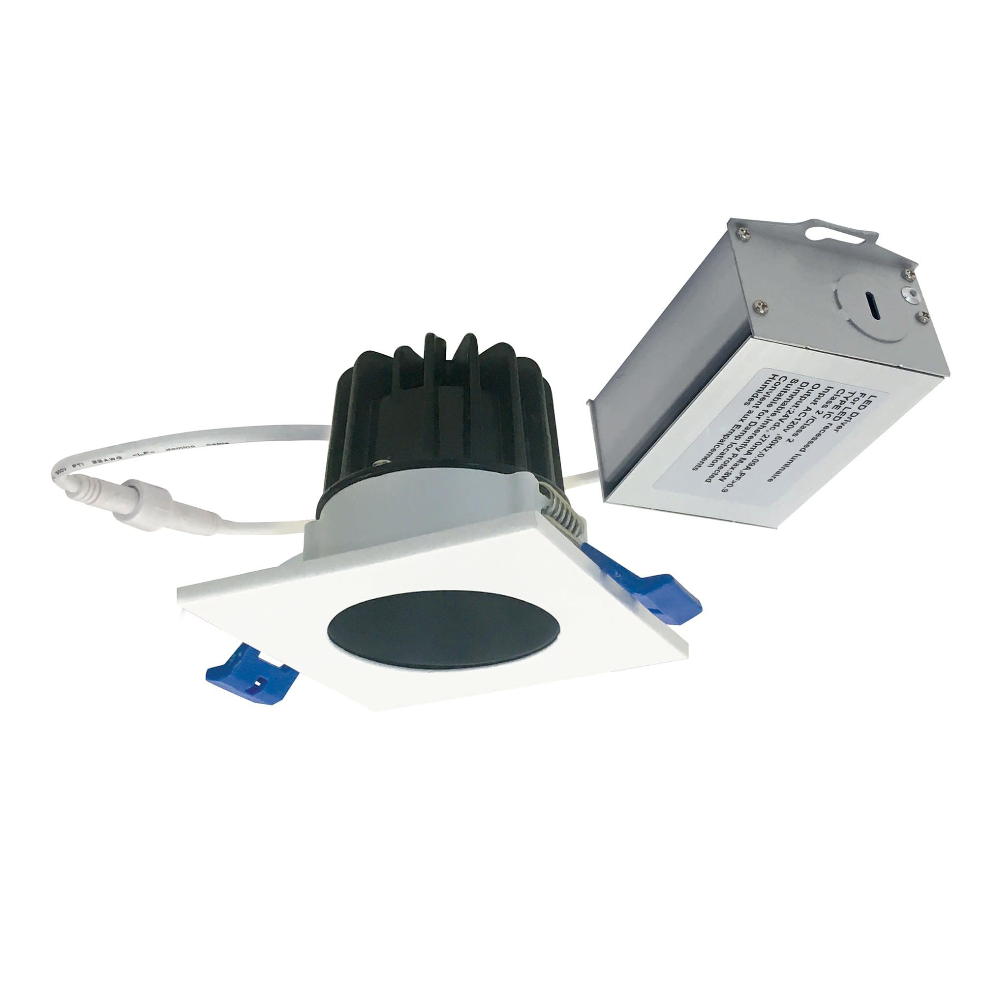 Nora Nm2-2Rdc6030Bb 2'' Mini Recessed Downlight, 600 Lumens - No Housing Required (Matte Black, 3000K)