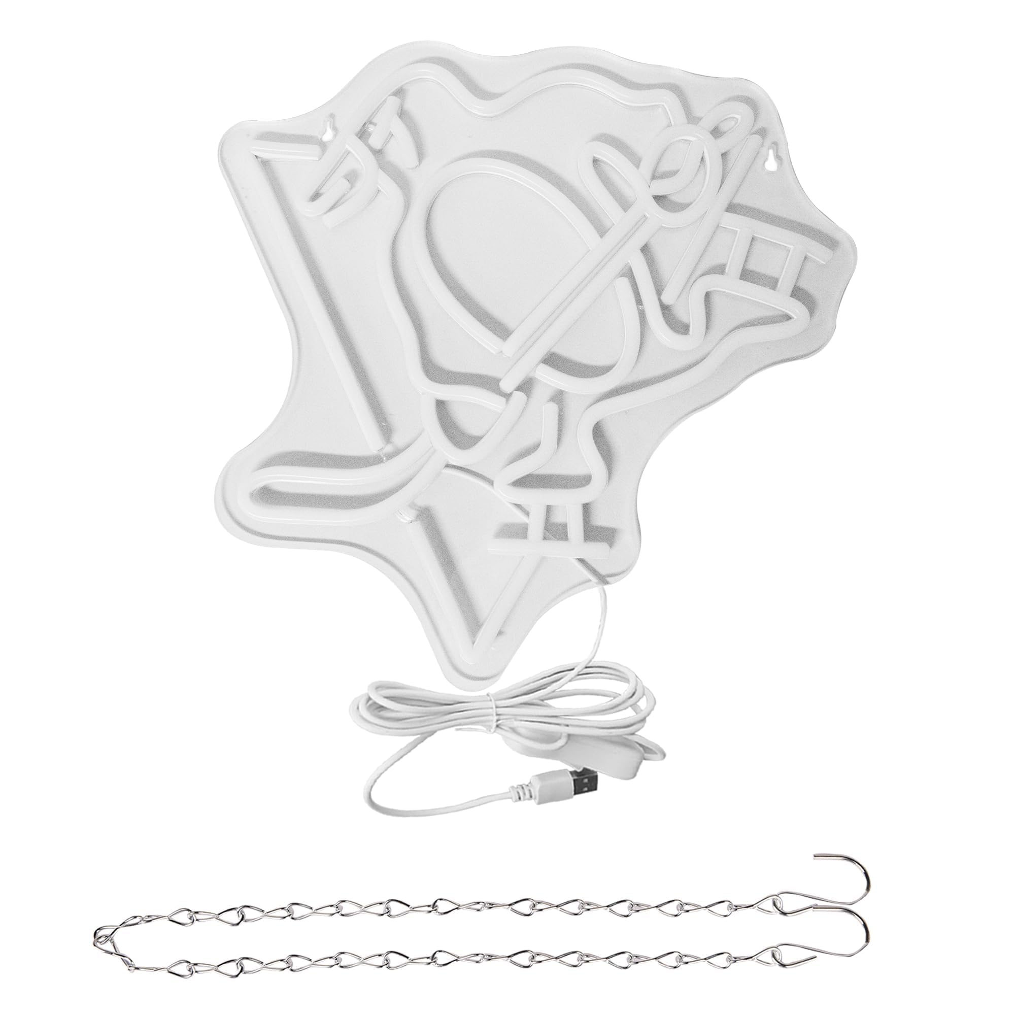 Ice Hockey Neon Sign,Hockey Team Logo Light,Ice Hockey Neon Light Sign,Sports Decor,Hockey Light,Hockey Club Decor,Gifts for Boy