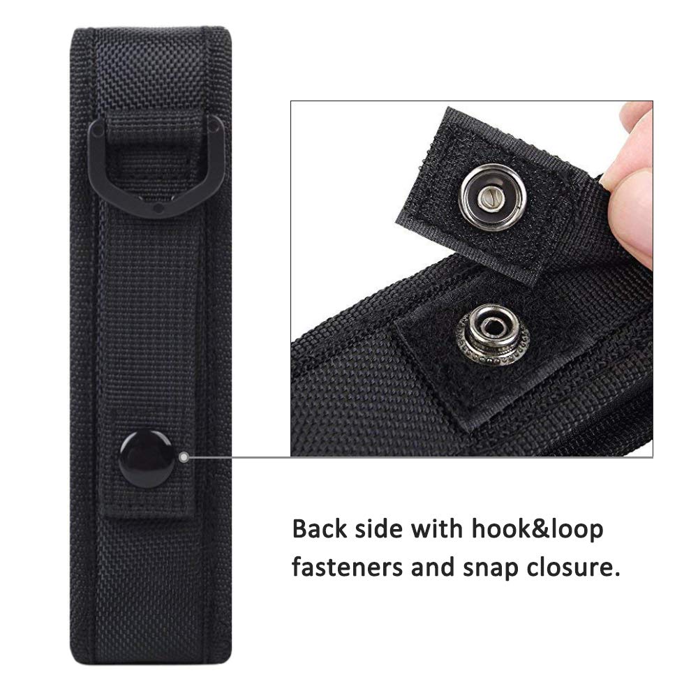 Xtar 2-Pack Flashlight Battery Pouch Holster For 6.5"-8" Flashlights Compatible With Fenix & Sure