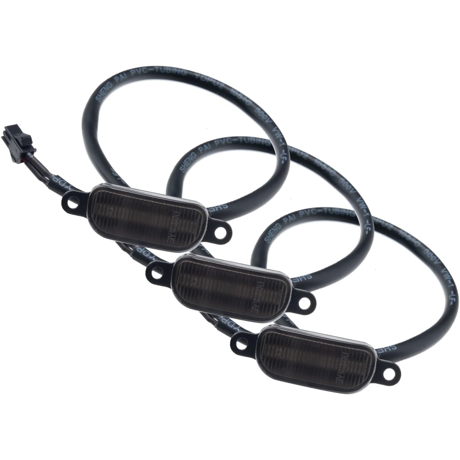 ORACLE Lighting 5889-005-T Universal Amber with Tinted Lense Pre-Runner Style LED Grill Light Kit - Sleek and Aggressive Style,