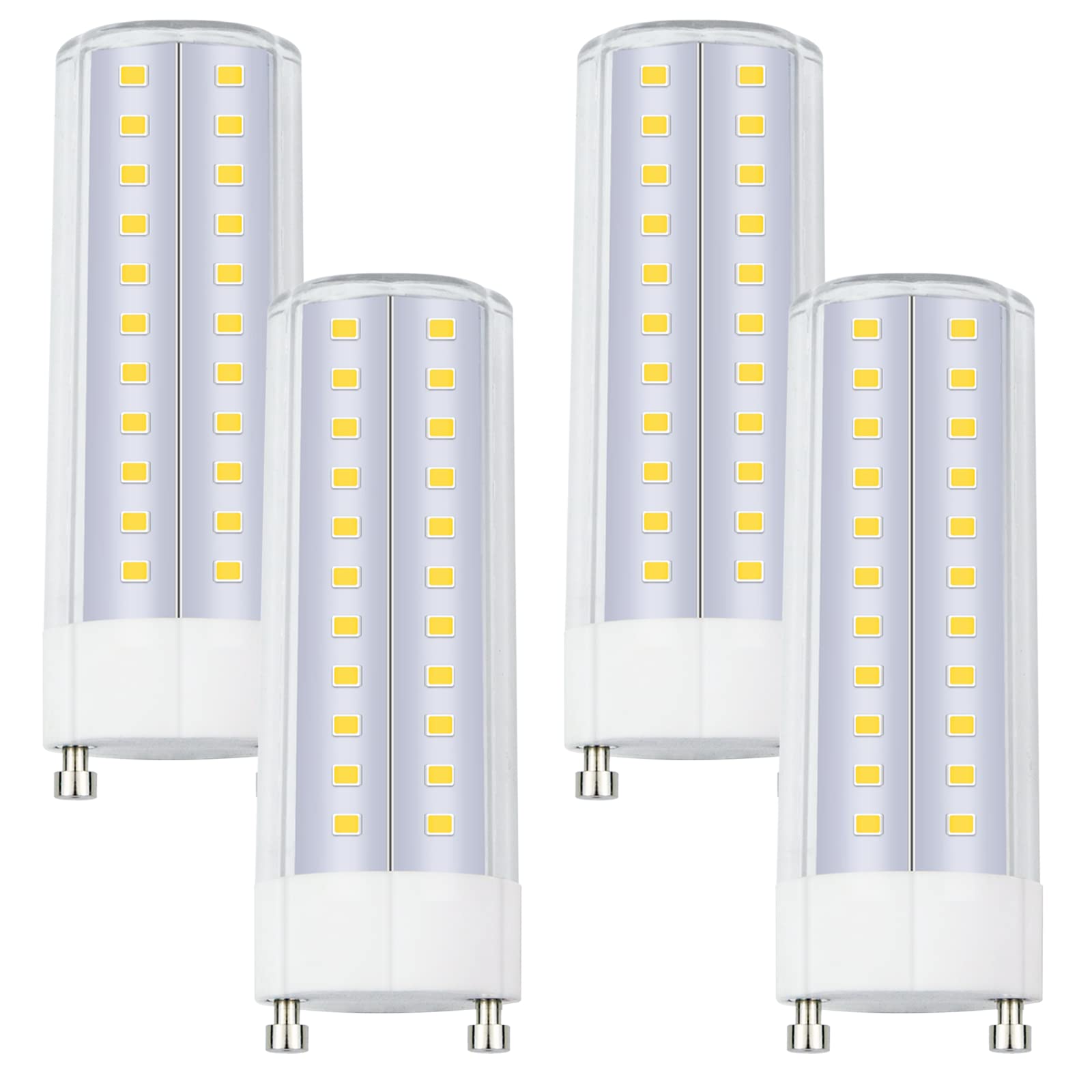 Noobibaba Gu24 Led Light Bulb Daylight, 5000K T2 Gu24 Led, Mls18Guww 1600Lm 18W 23W 120V Fluorescent Light Bulb 100W Incandescen
