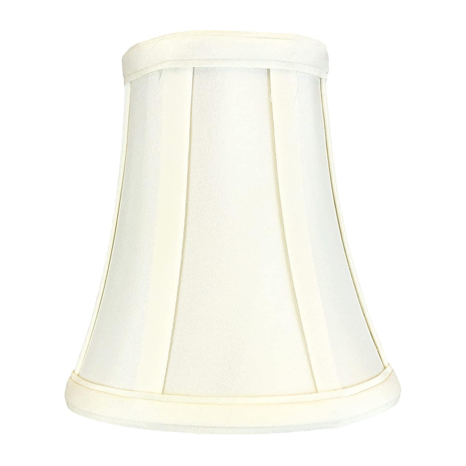 Royal Designs, Inc. True Bell Lamp Shade With Flame Clip Fitter, Bs-704Fc-6Eg-2, Eggshell, 3.5 X 6 X 6.25, Set Of 2