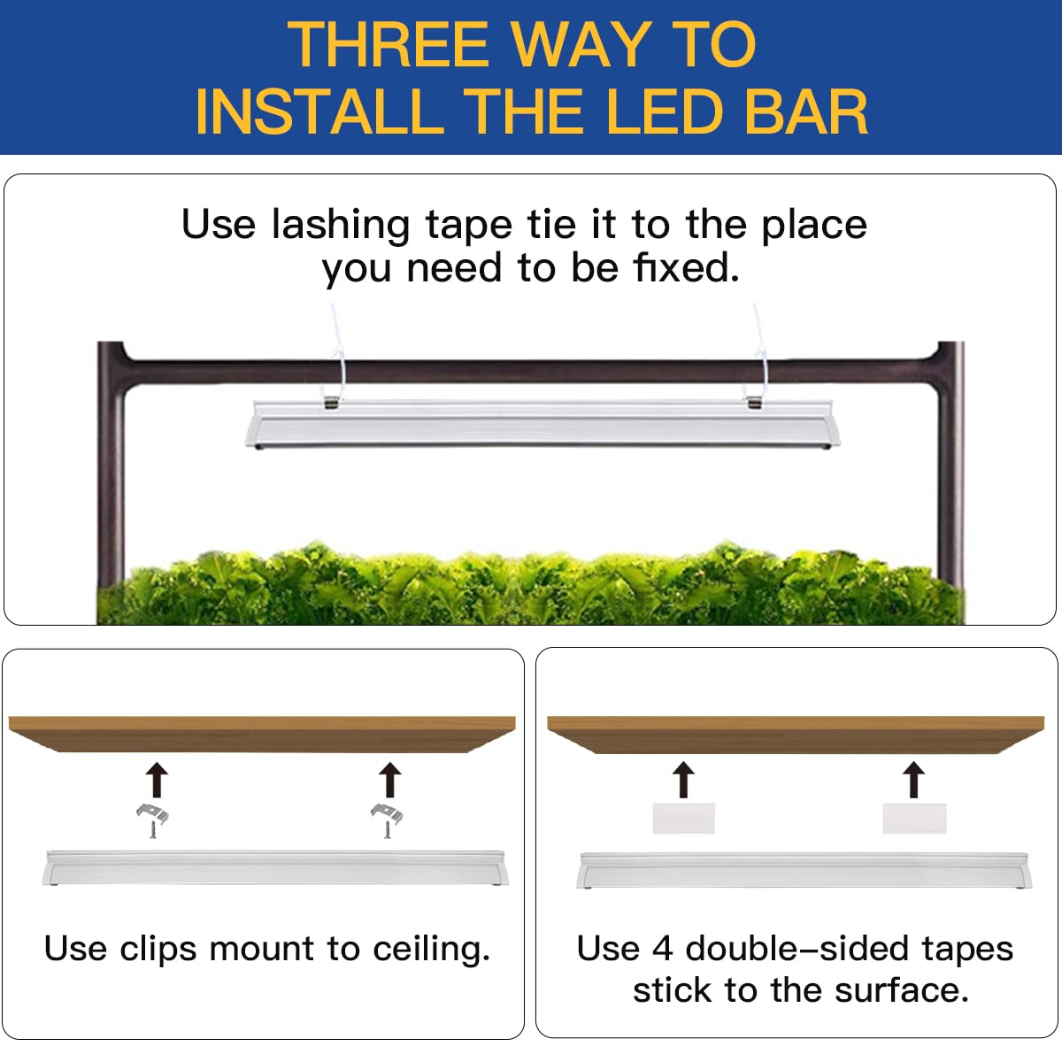 T5 Led Grow Lights, 204Pcs Bulb 5000K White Full Spectrum Plant Light Strips For Indoor Plants, Shelves Greenhouse Seedling, End-To-End Connectable With V-Shaped Reflector