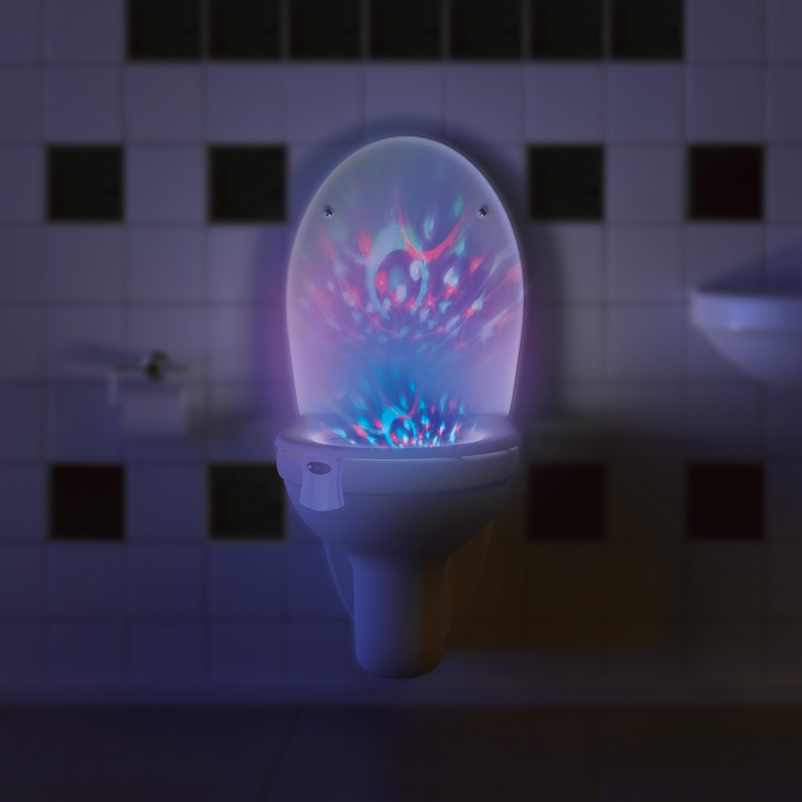 Toilet Disco Speaker  Motion Activated Light  Turn Your Late Night Bathroom into an Awesome Experience  4 Awesome Lights to Optimize Your Fun  Bathroom Accessory  Gifts