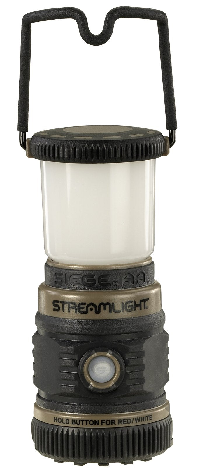 Streamlight 44941 Siege 200-Lumen Ultra-Compact Aa Alkaline Outdoor Hand Lantern/Flashlight, Coyote