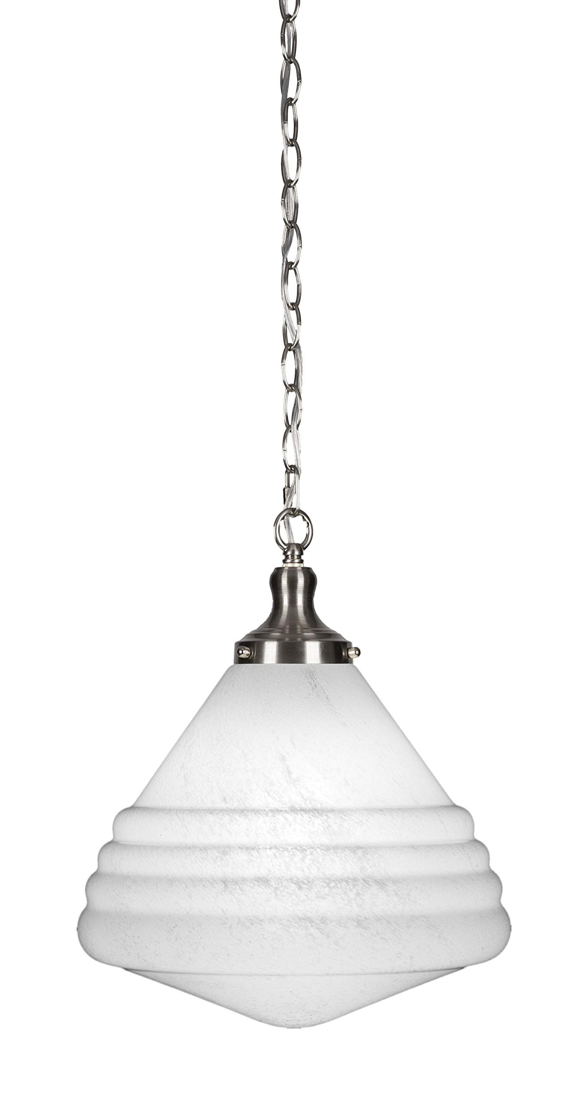 Juno 1 Light Pendant in Brushed Nickel (98-BN-4731)